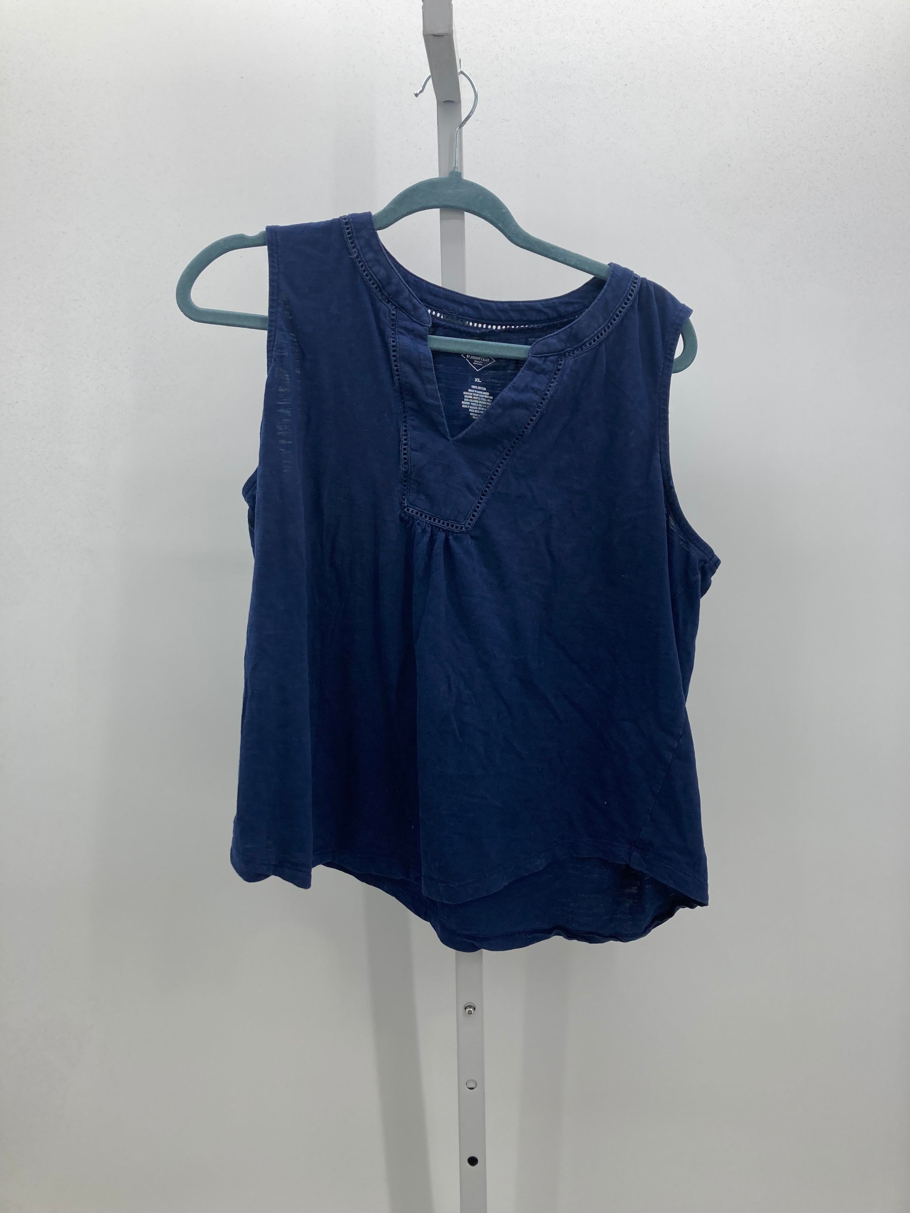 St. Johns Bay Size Extra Large Misses Sleeveless Shirt