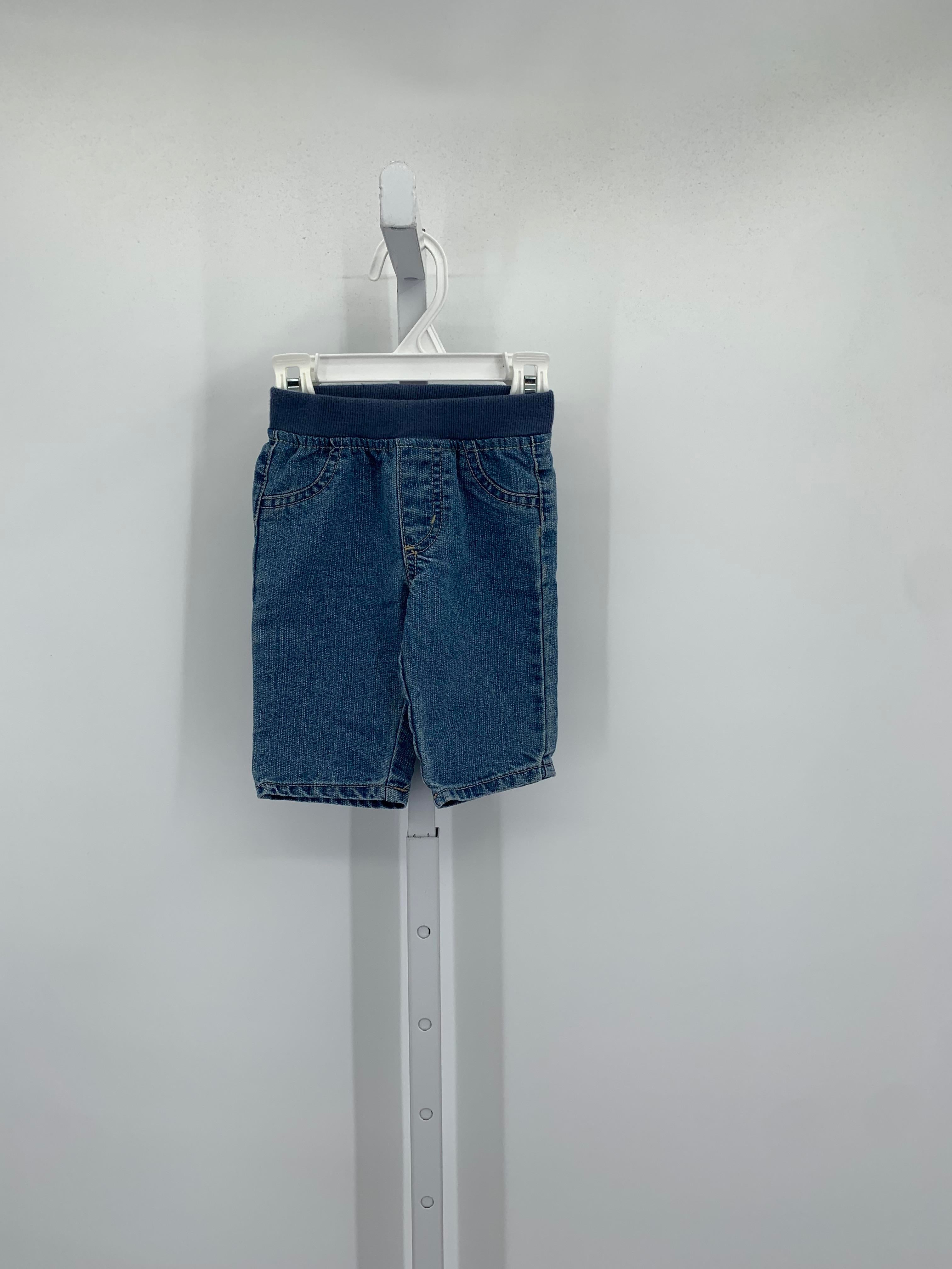 ELASTIC WAIST DENIM