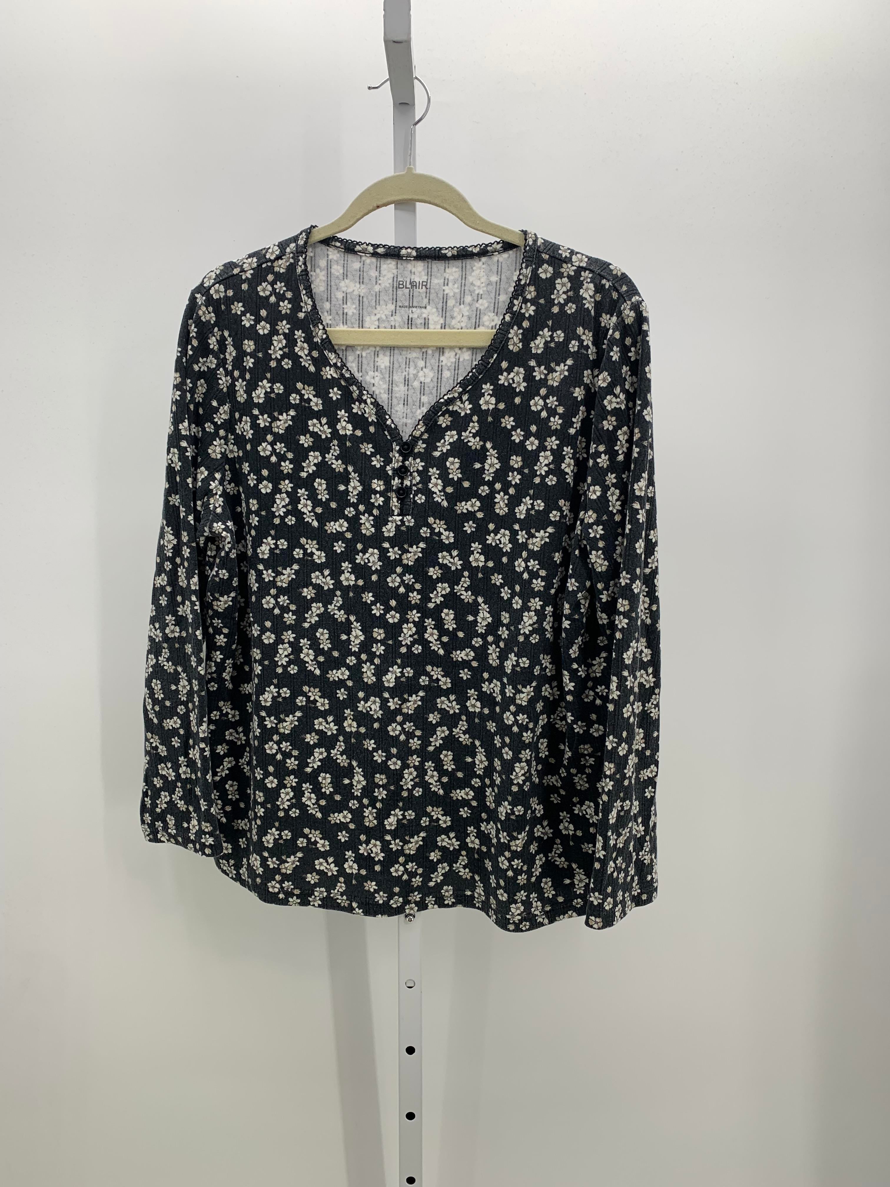 Blair Size Large Misses Long Sleeve Shirt