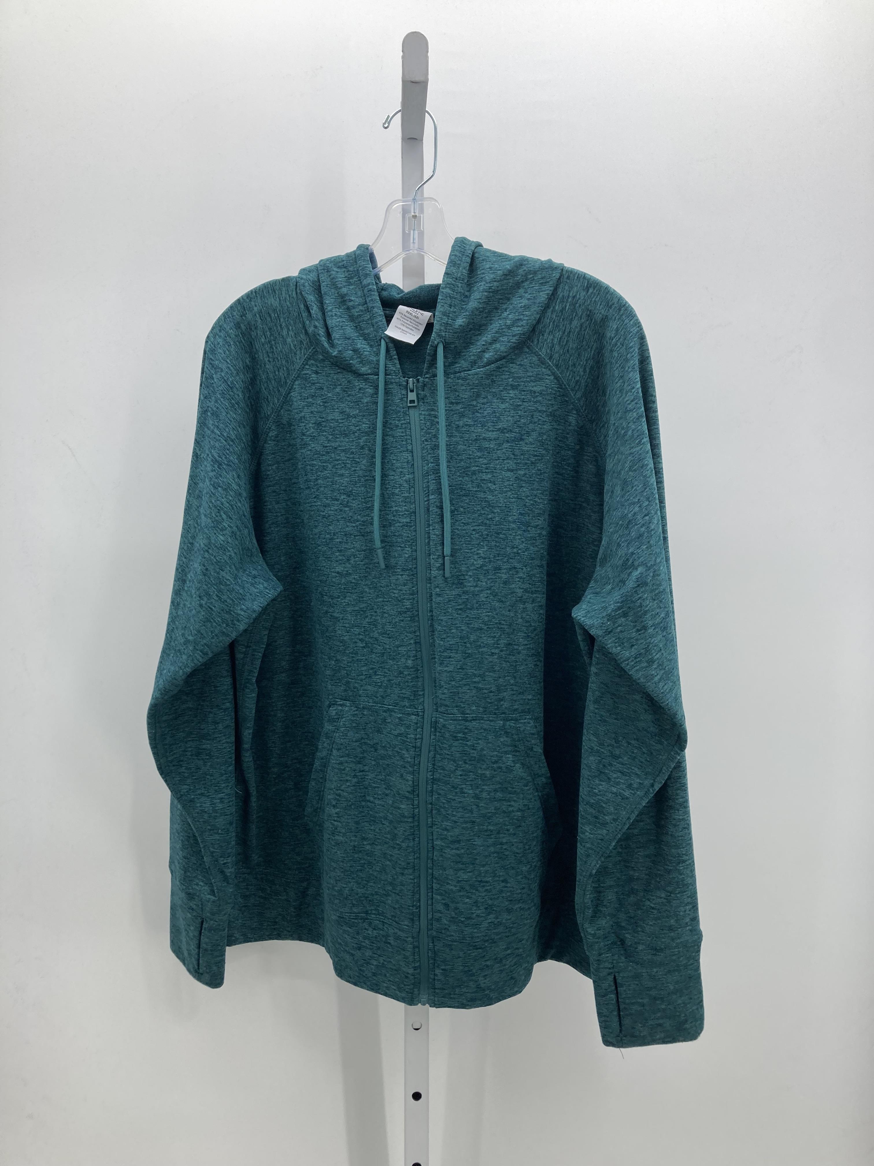Athletic Works Size XXXL Misses Sweat Jacket