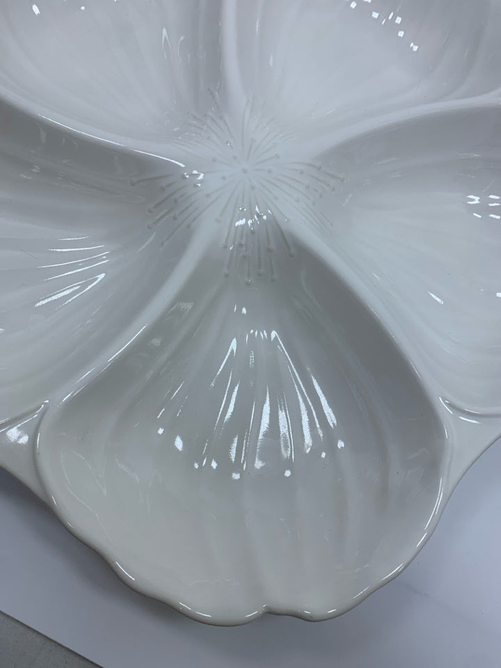 FLOWER DIVIDED TRAY.