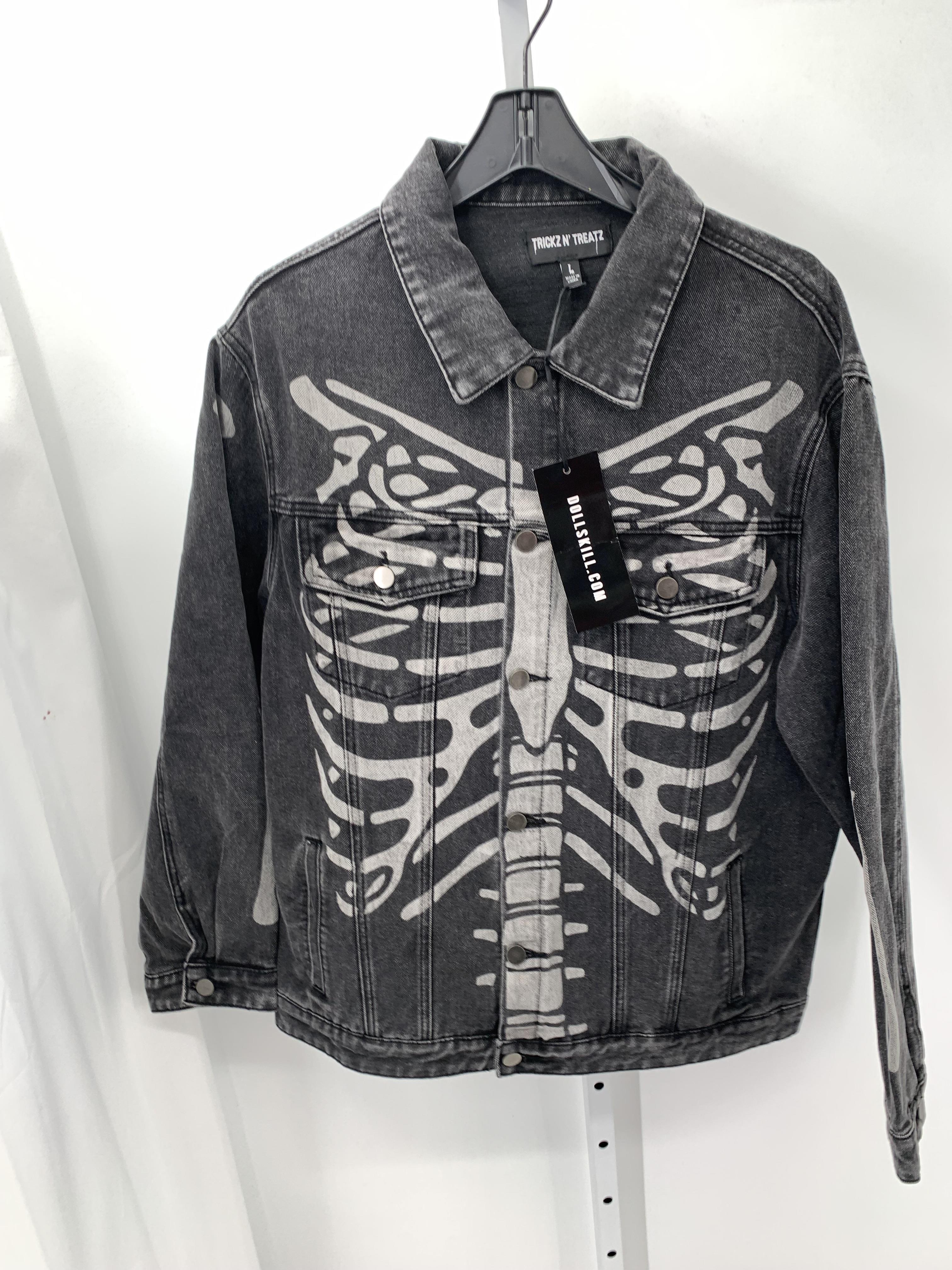 NEW DENIM JACKET SKELETON.