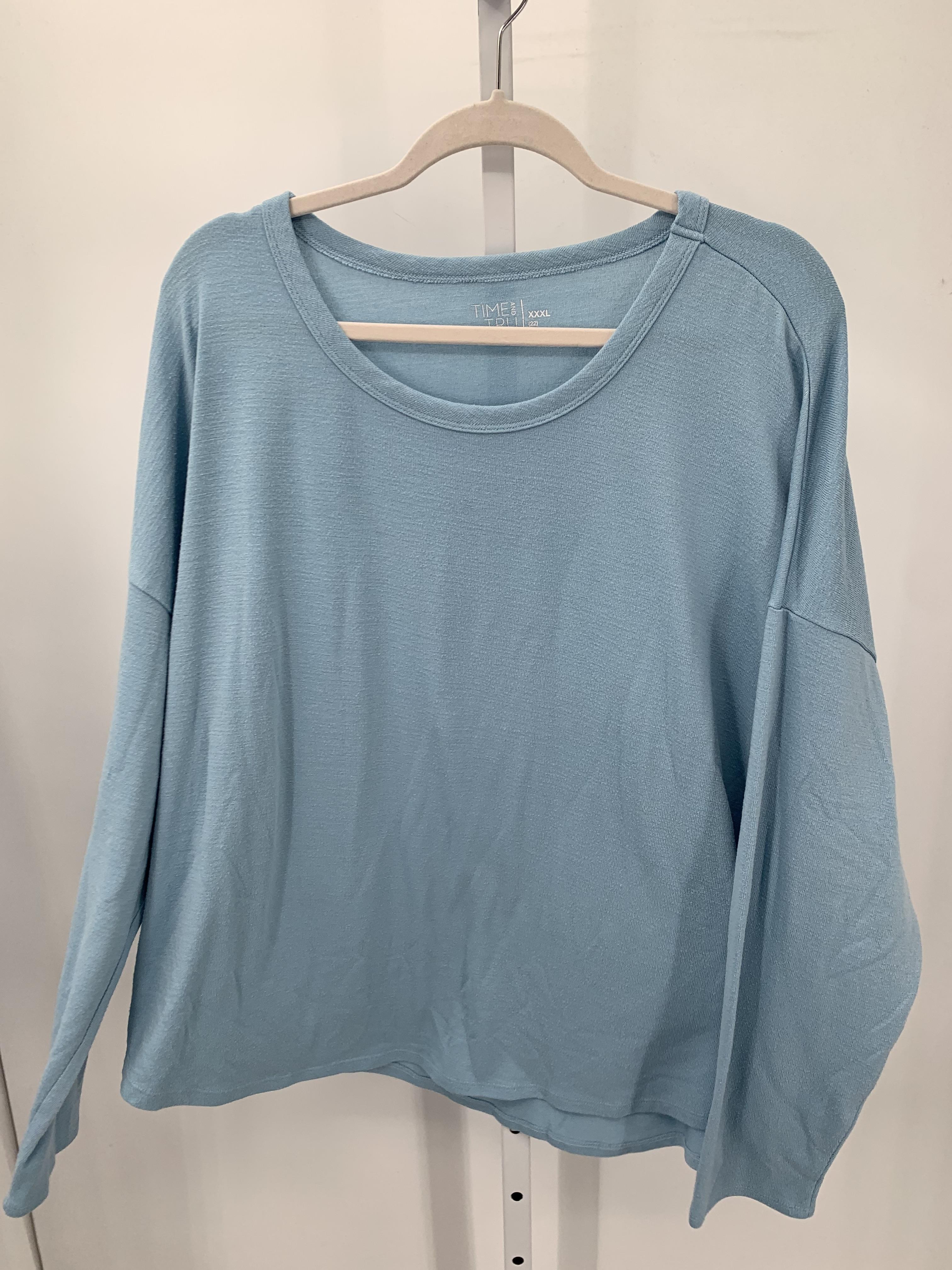 Time and Tru Size XXXL Misses Long Sleeve Shirt