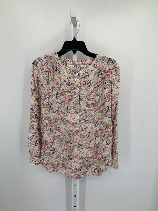 Loft Size Large Petite Petite Long Sleeve Shirt