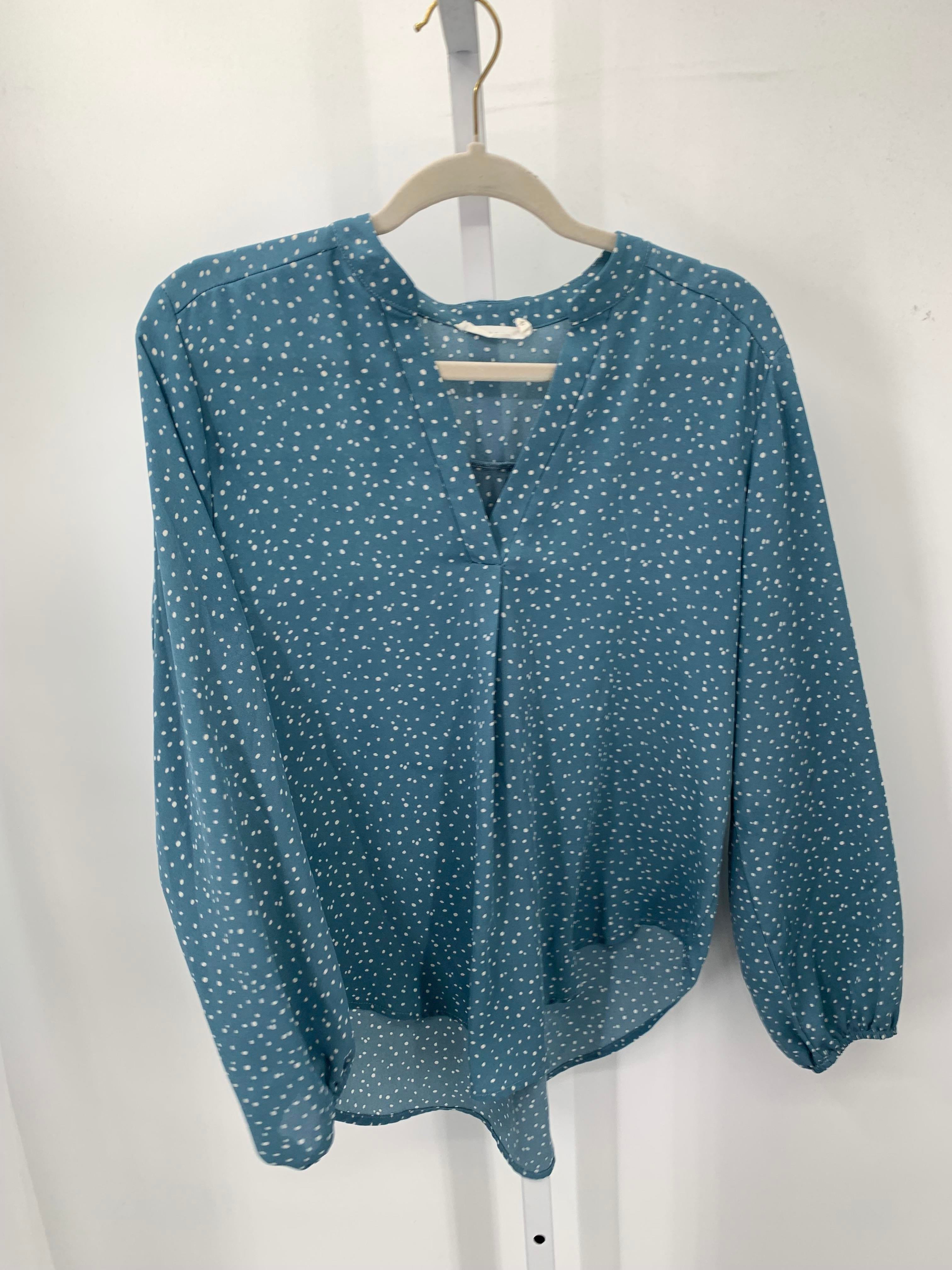 Lush Size Medium Misses Long Sleeve Shirt