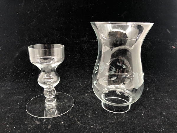 2PC HERITAGE TAPER CANDLE HOLDER.