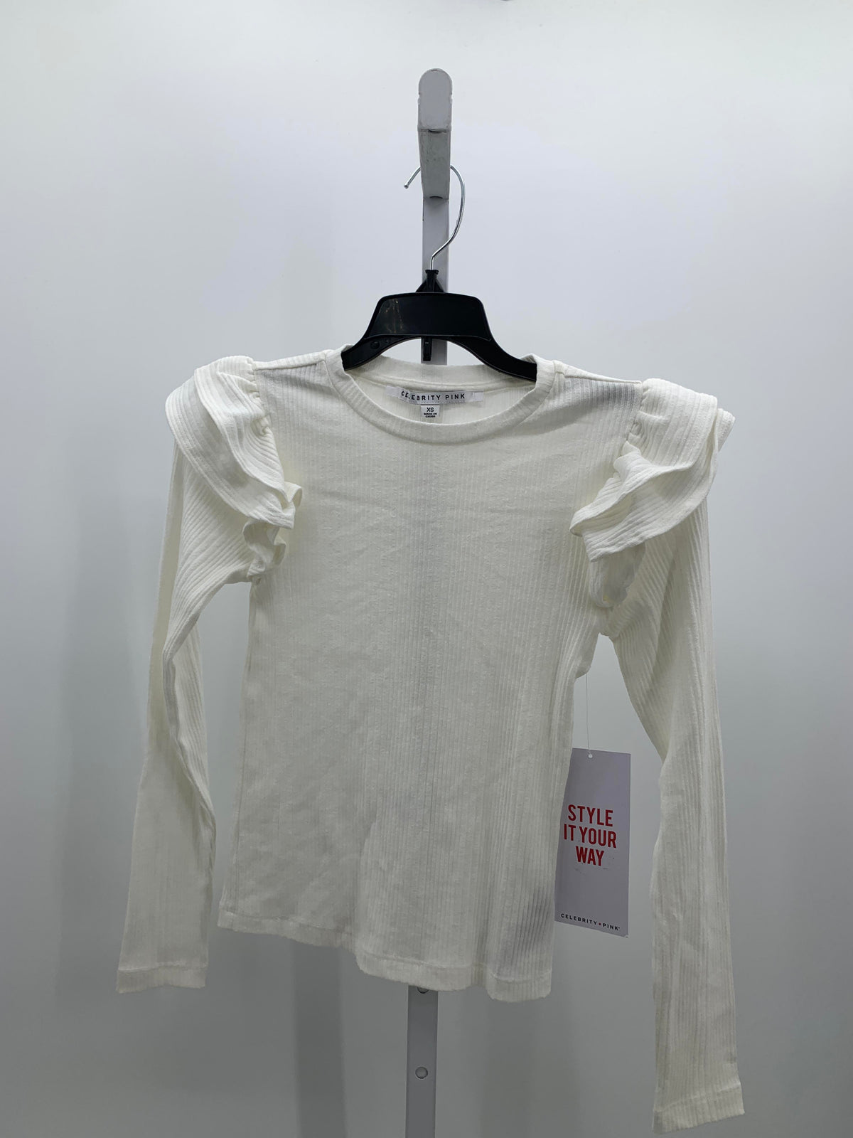 Celebrity Pink Size X Small Juniors Long Sleeve Shirt