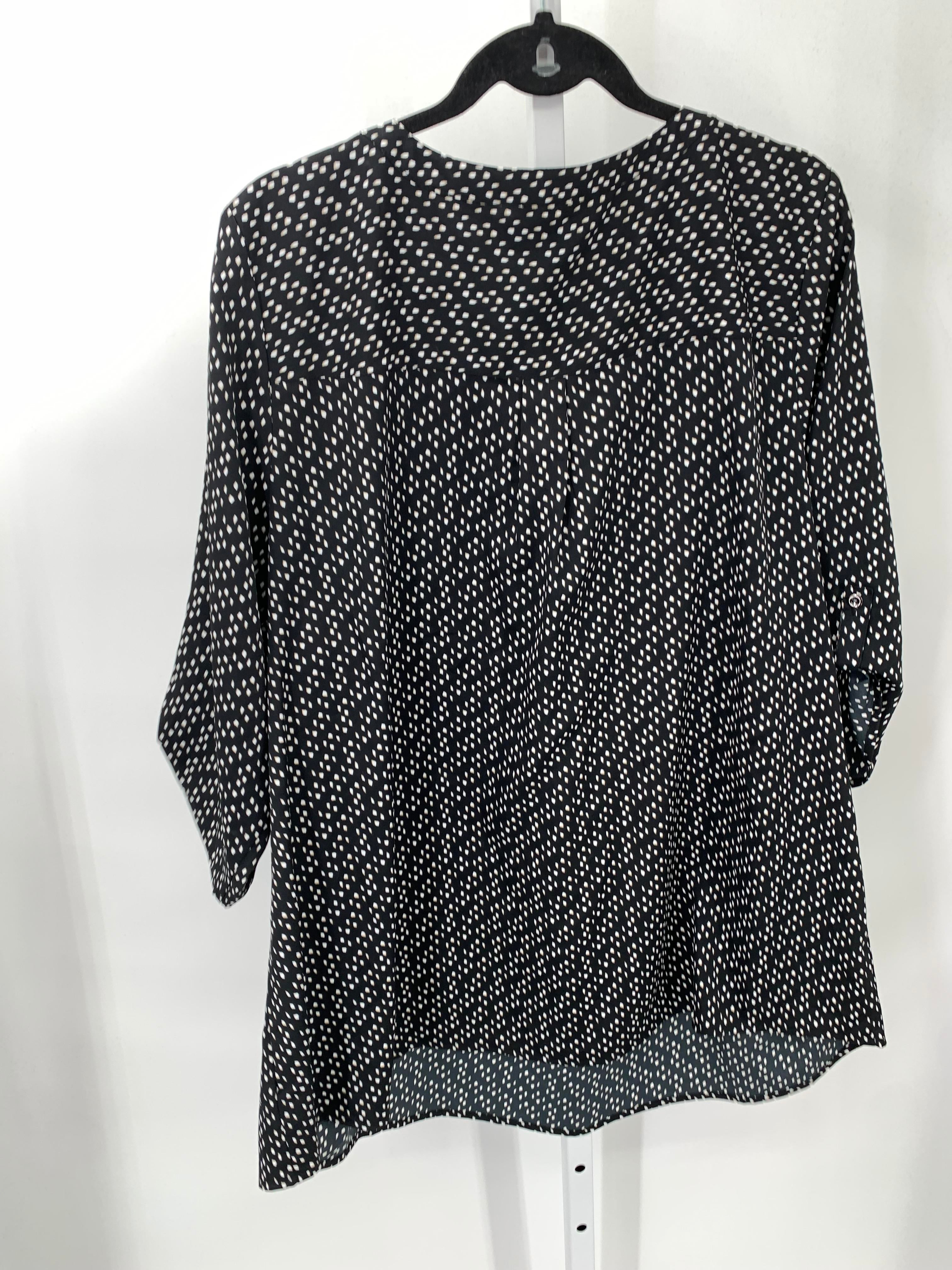 Croft & Barrow Size 2X Womens 3/4 Sleeve Shirt