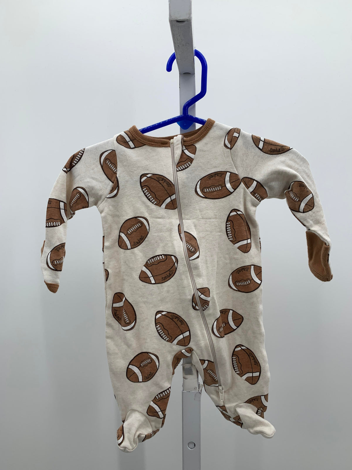 FOOTBALLS ZIP KNIT