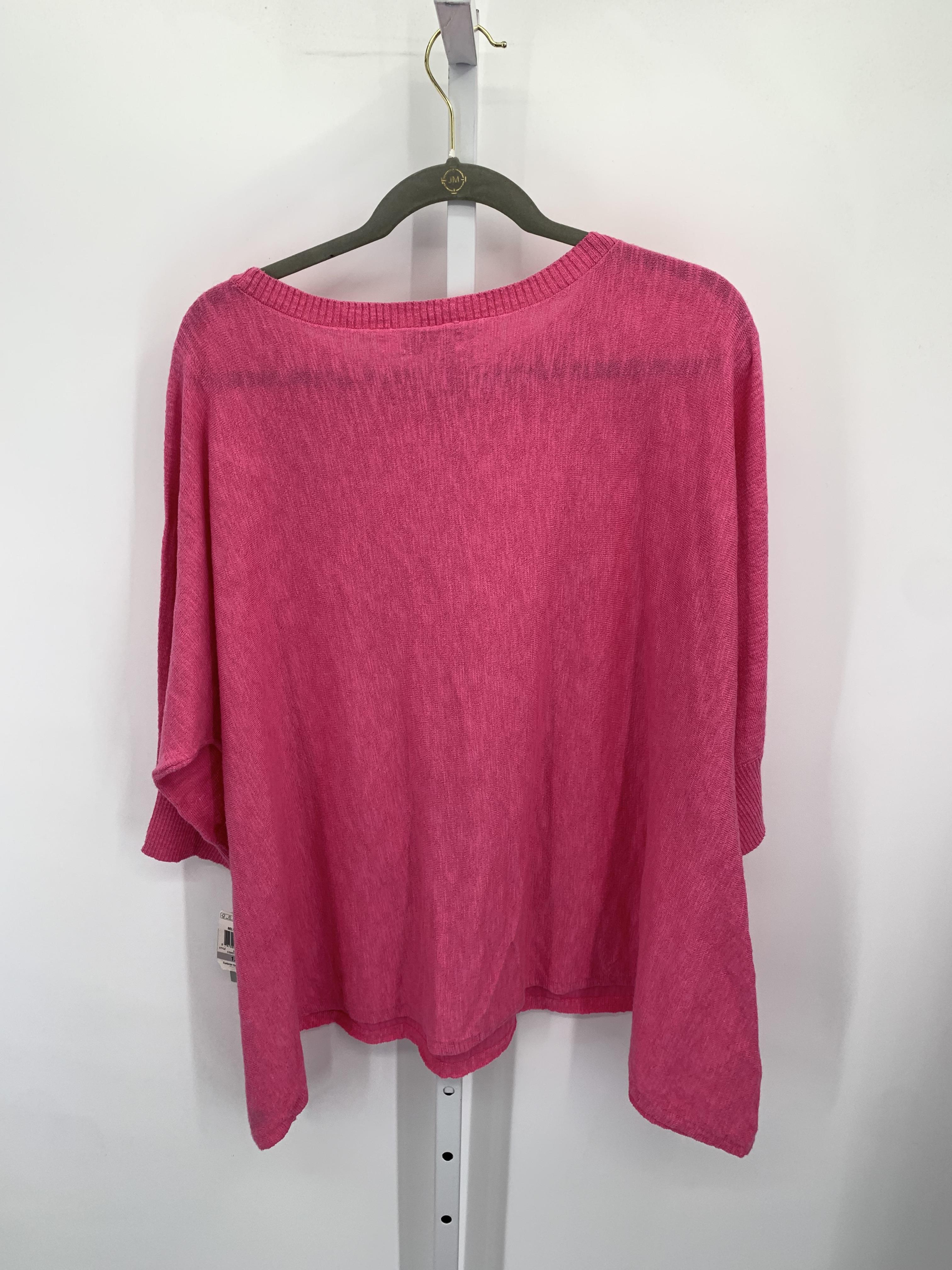 Charter Club Size 1X Womens Short Slv Sweater