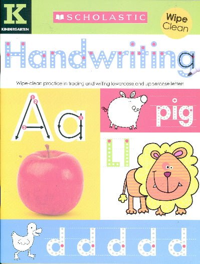 Handwriting Wipe Clean Workbook (Grade K) -