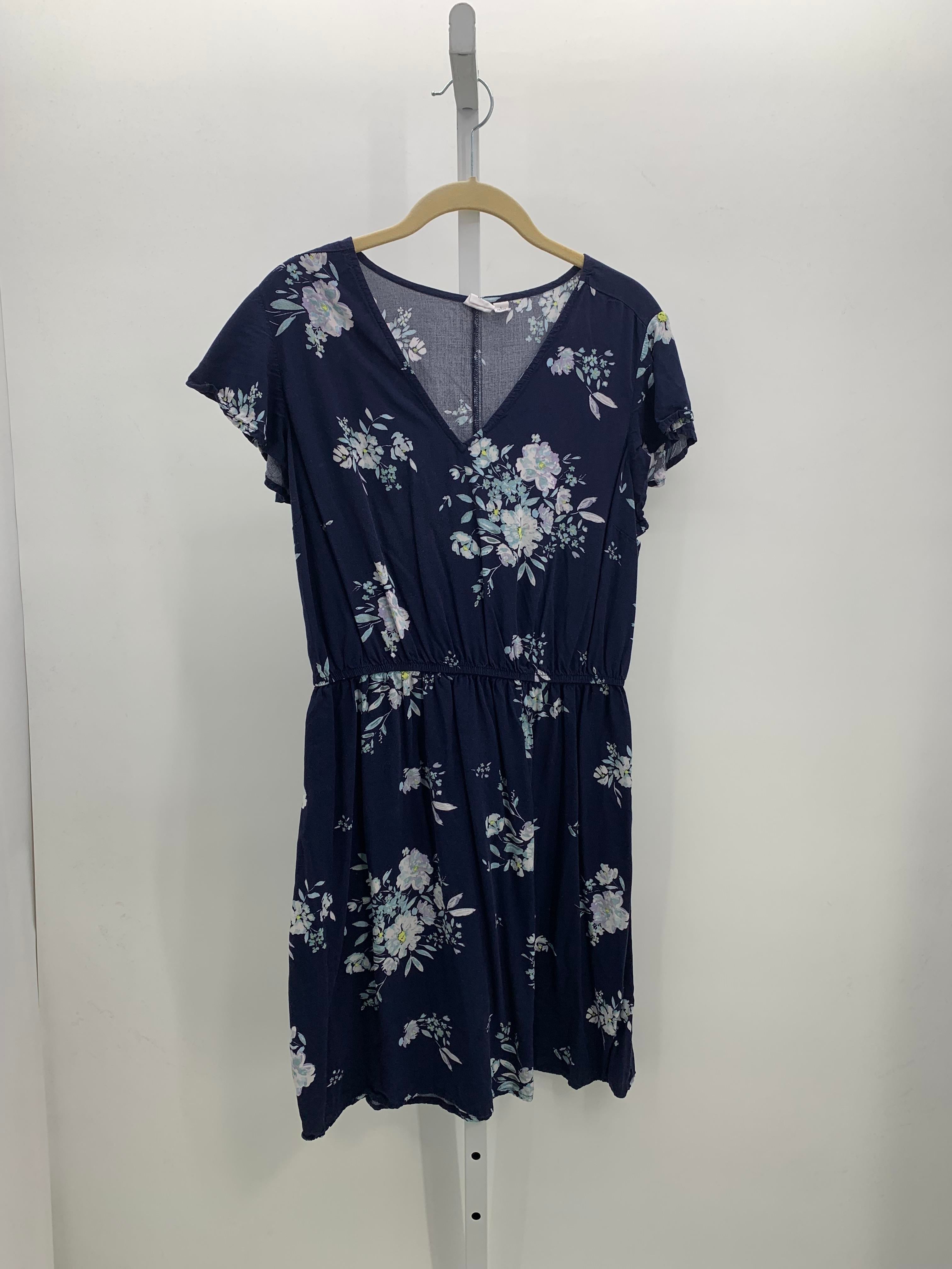 Gap Size 12 Petite Petite Short Sleeve Dress