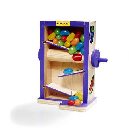 Stanley Jr DIY Candy Maze Building Kit for Kids: Children’s Boy or Girl Wood Gum