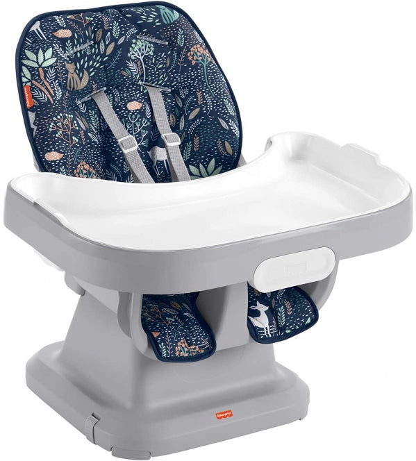Fisher-Price Baby to Toddler High Chair SpaceSaver Simple Clean Portable Dining