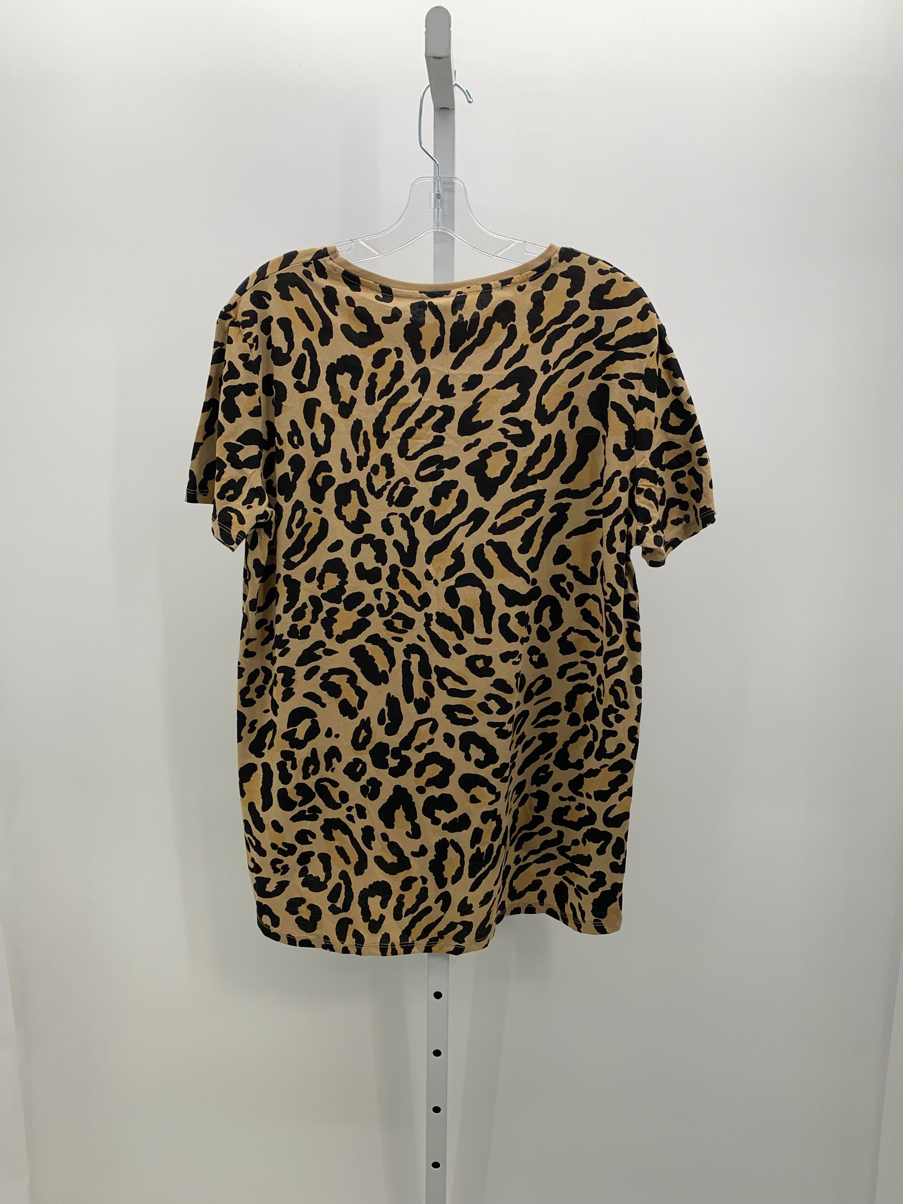 Zara Size Large Misses Short Sleeve Shirt