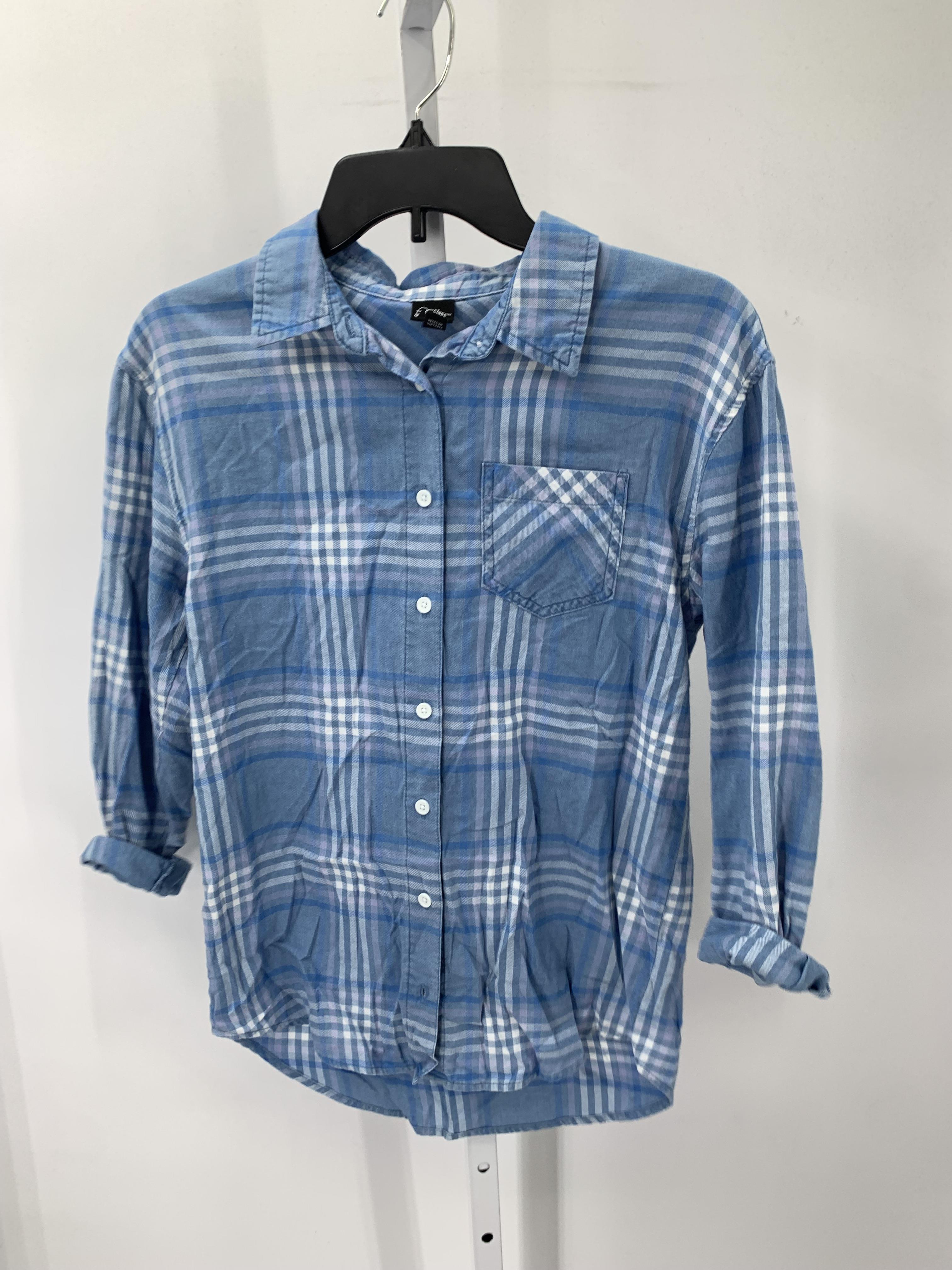 Art Class Size 10-12 Girls Long Sleeve Shirt