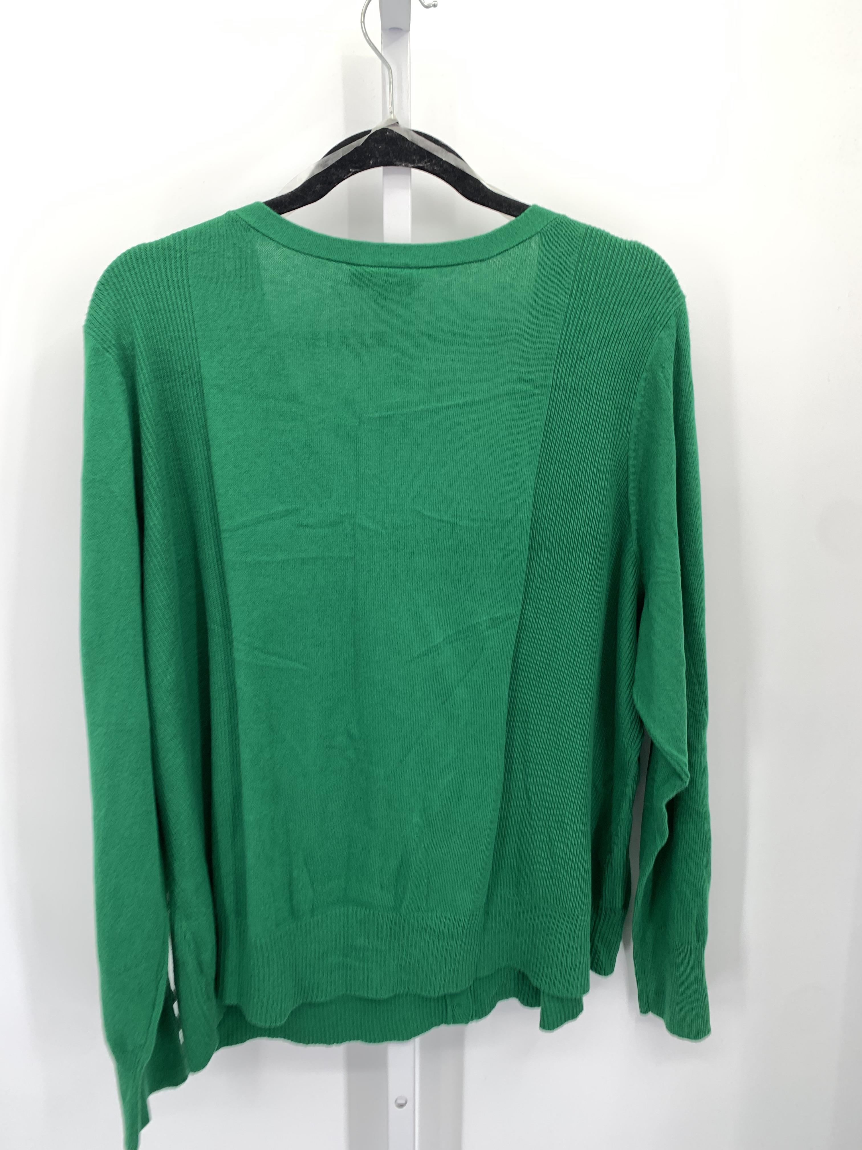 Fashion Bug Size 2X Womens Long Slv Sweater