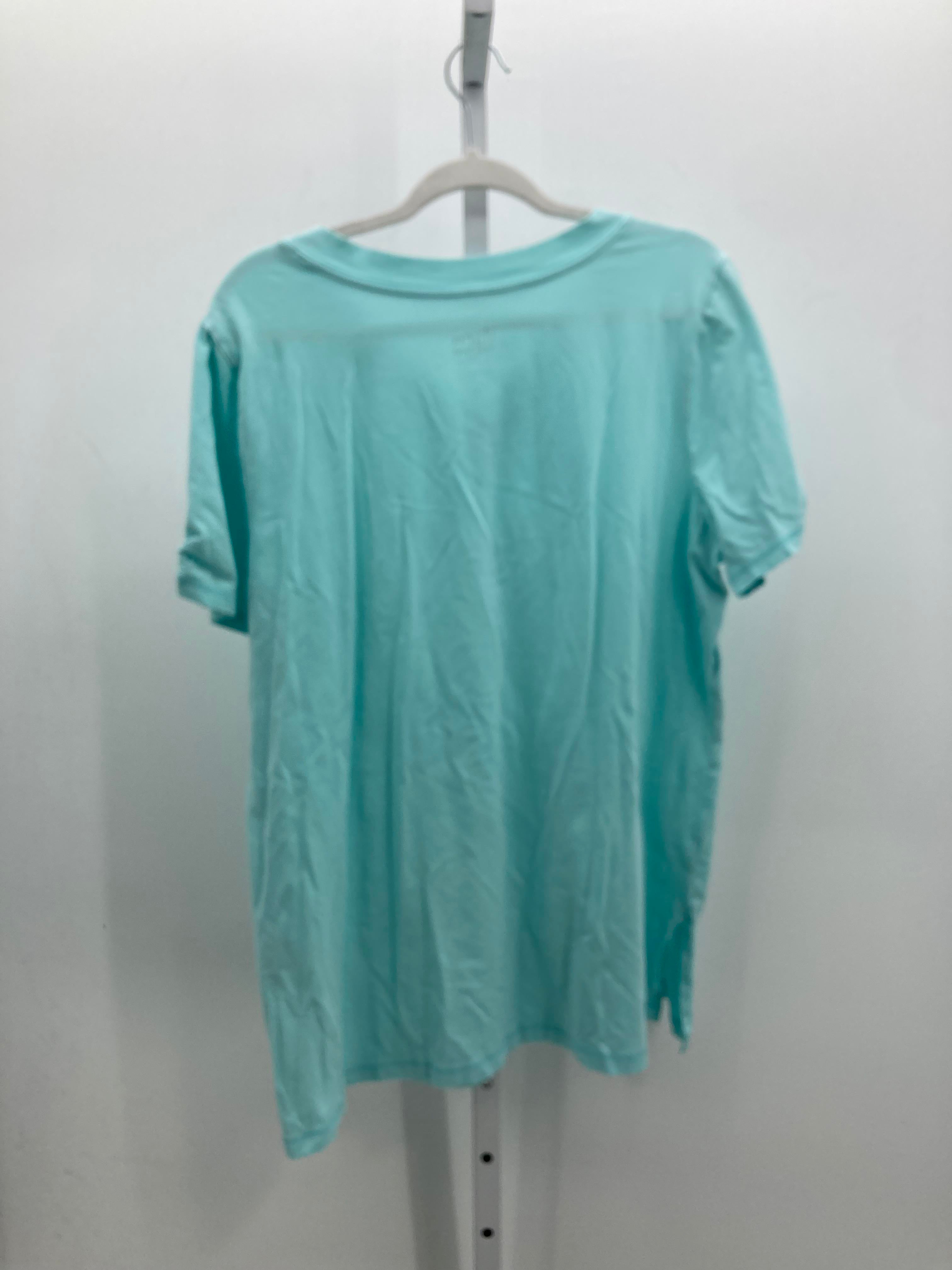 d & co. Size X Large Petite Petite Short Sleeve Shirt