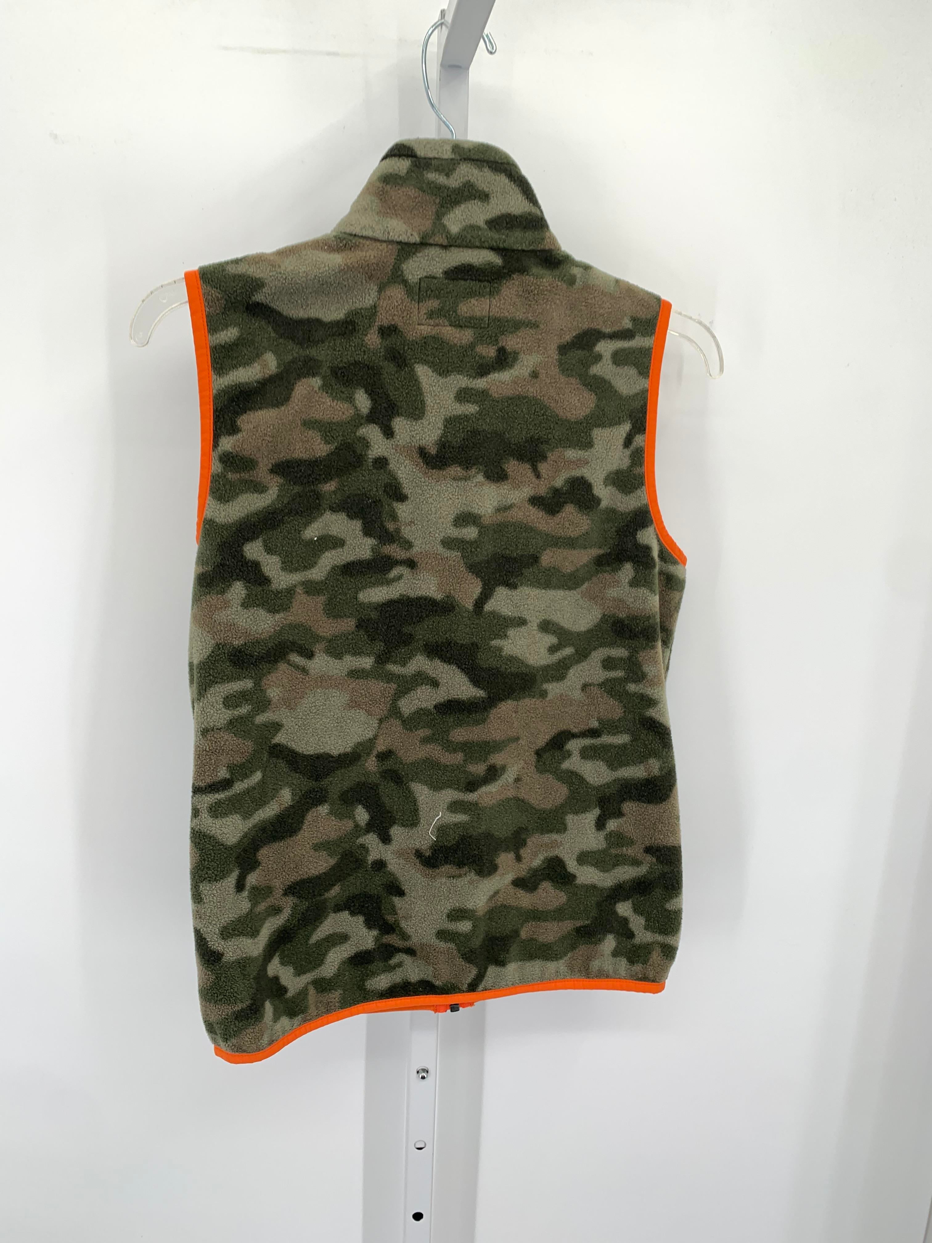 CAMO ORANGE TRIM FLEECE