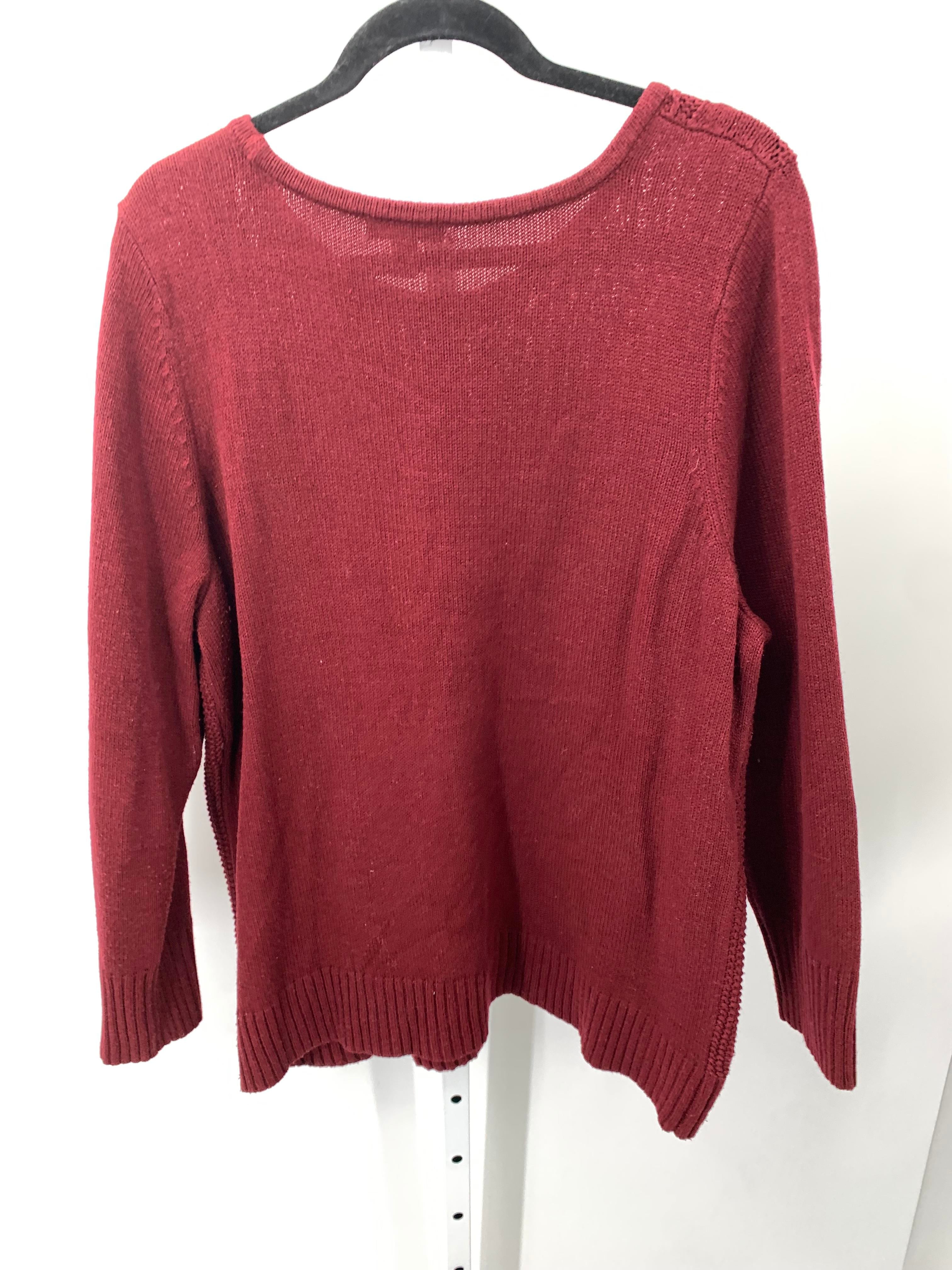 db Size 2X Womens Long Slv Sweater