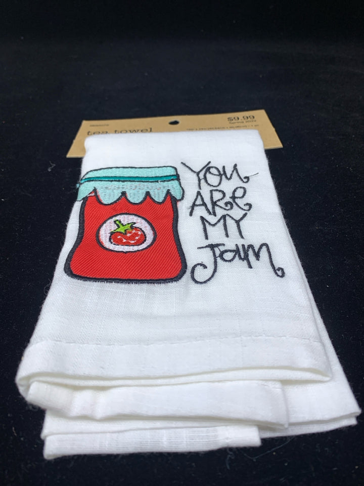 NIP YOU ARE MY JAM TEA TOWEL