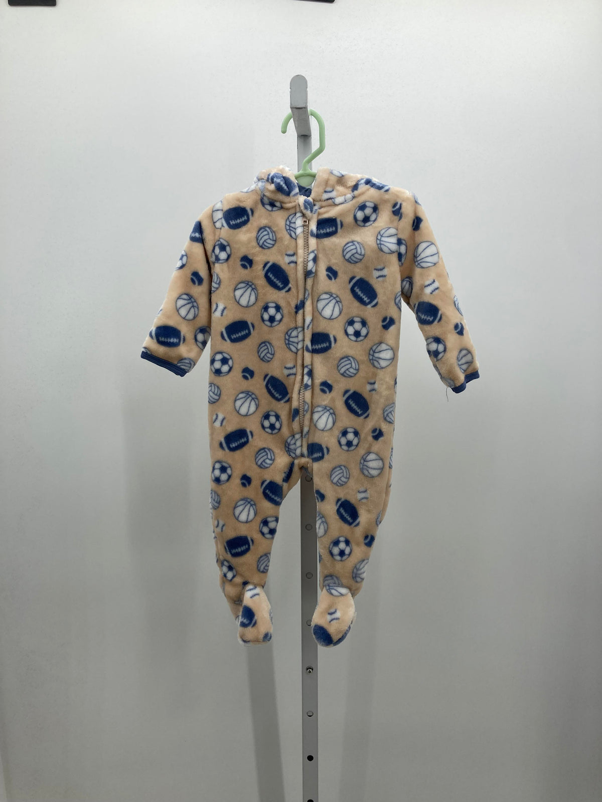 BLUE SPORTS BALLS FLEECE