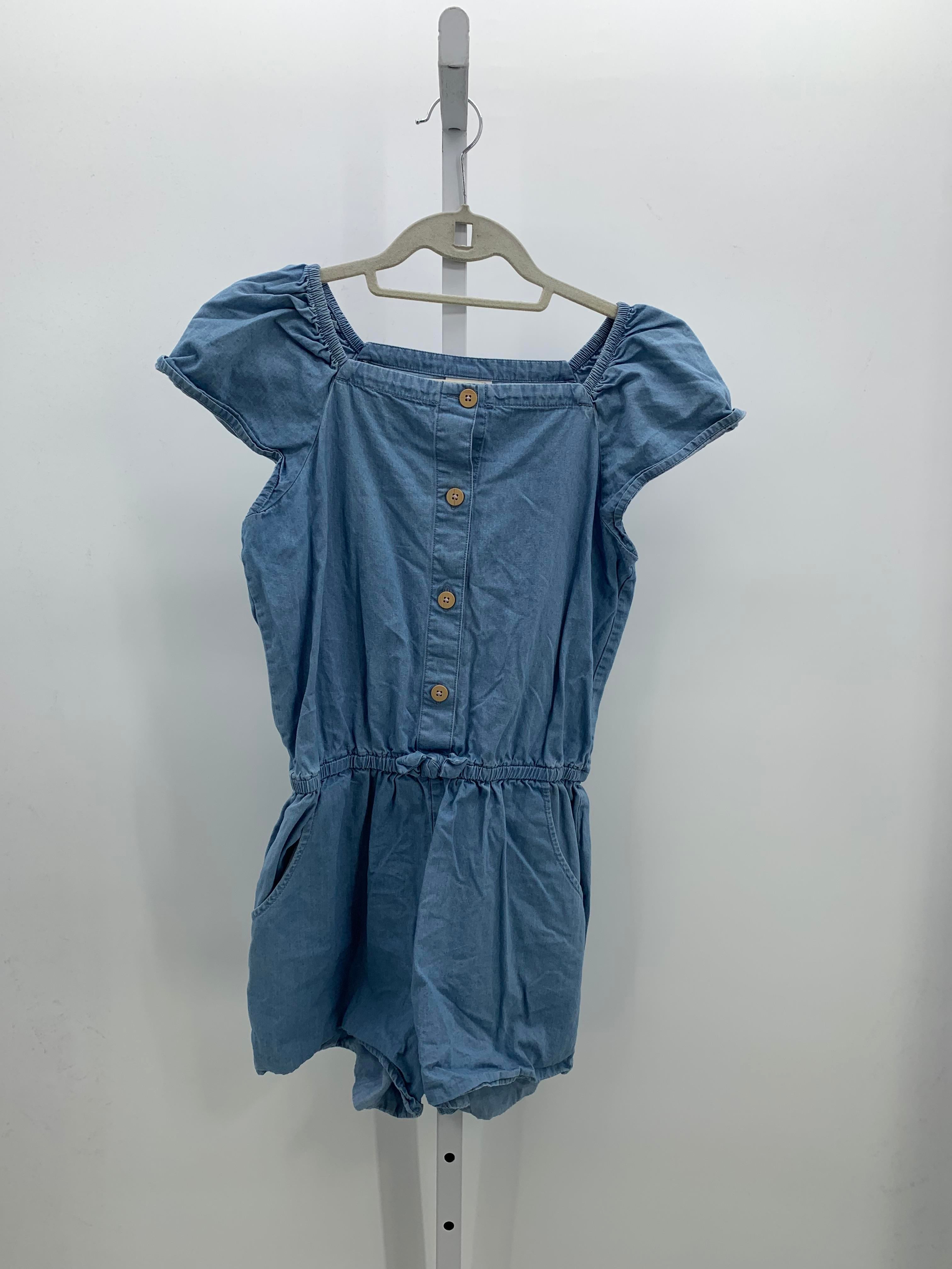 Cat & Jack Size 14-16 Girls Short Slv. Romper