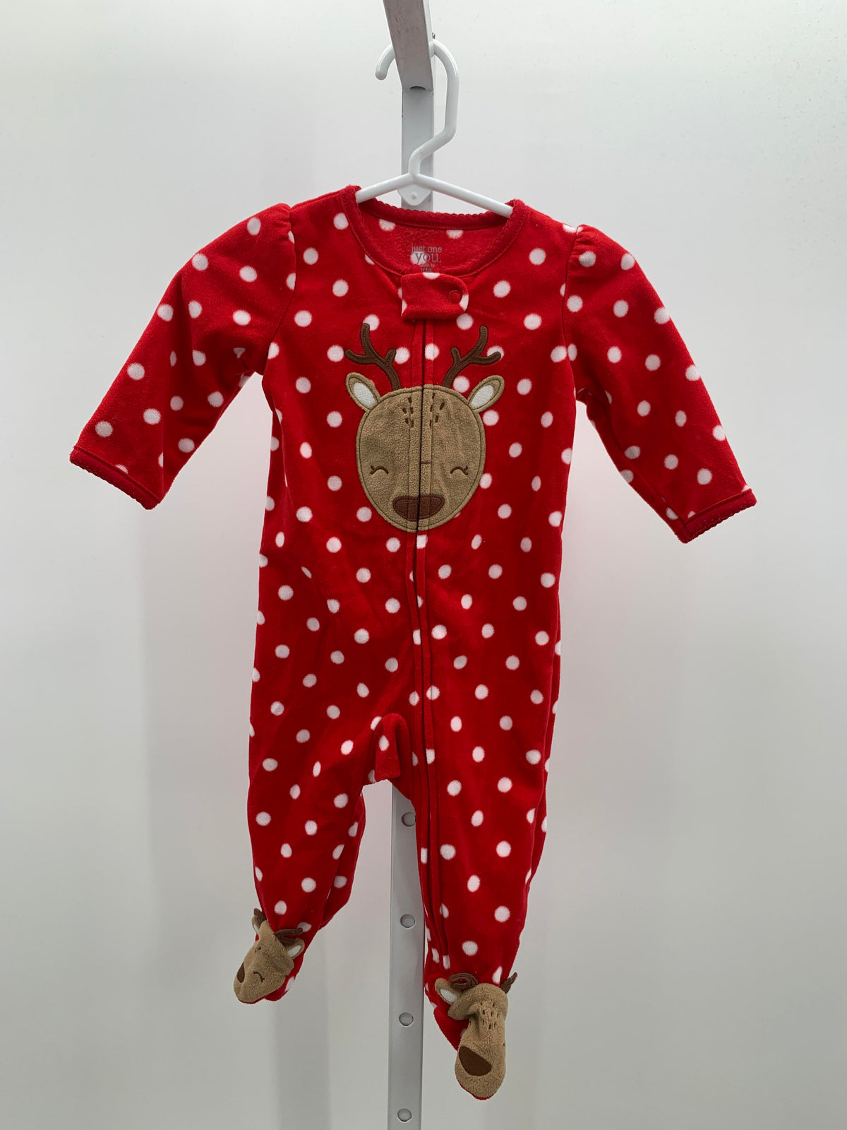 FLEECE ROMPER REINDEER