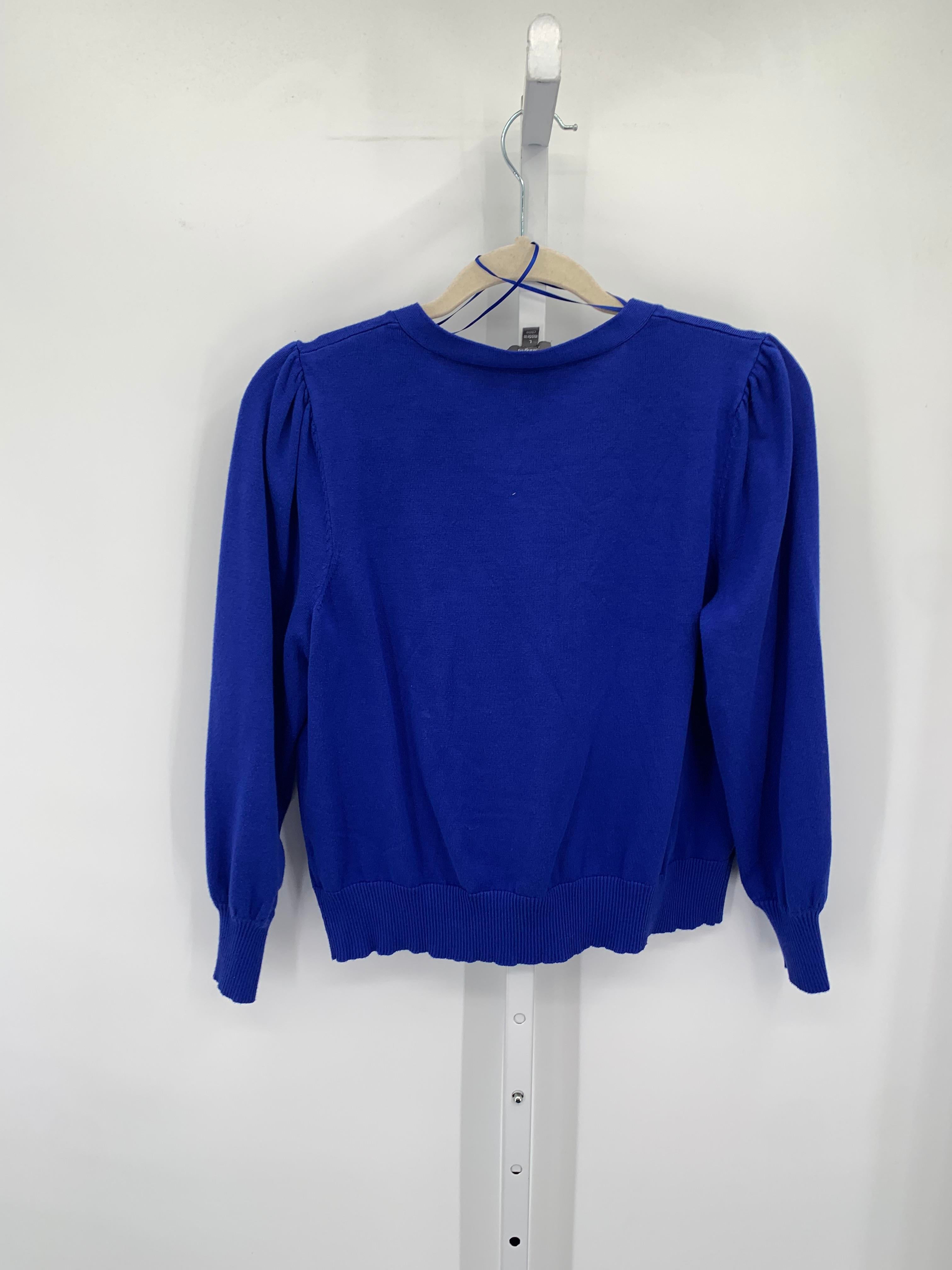 Ninety Size Large Misses Long Slv Sweater