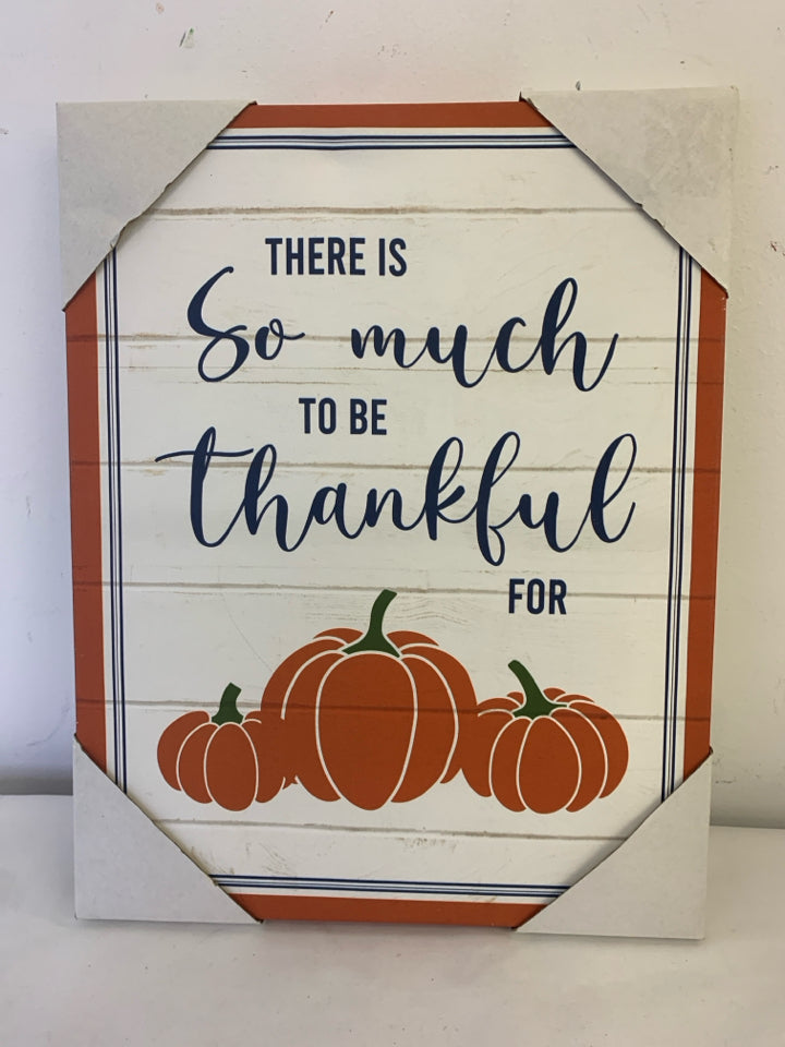 THERE IS PUMPKIN CANVAS WALL ART.