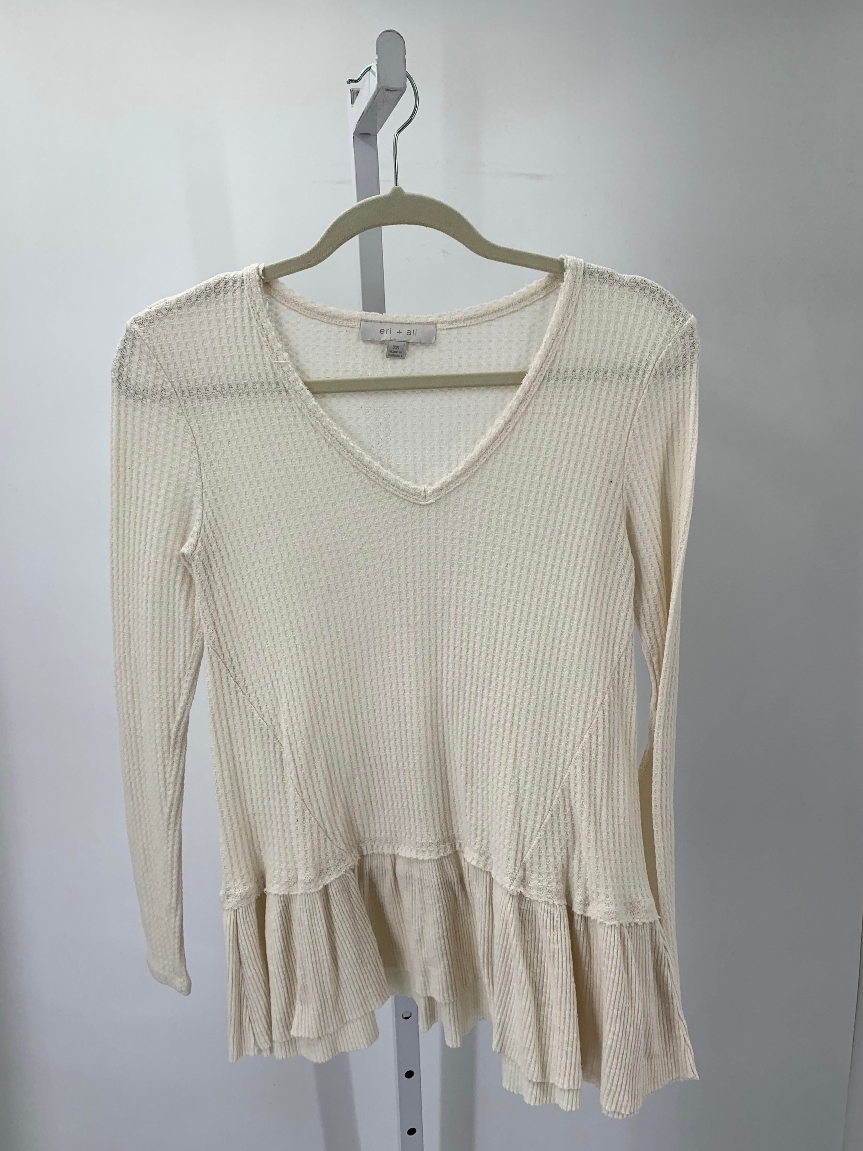 Size X Small Juniors Long Sleeve Shirt
