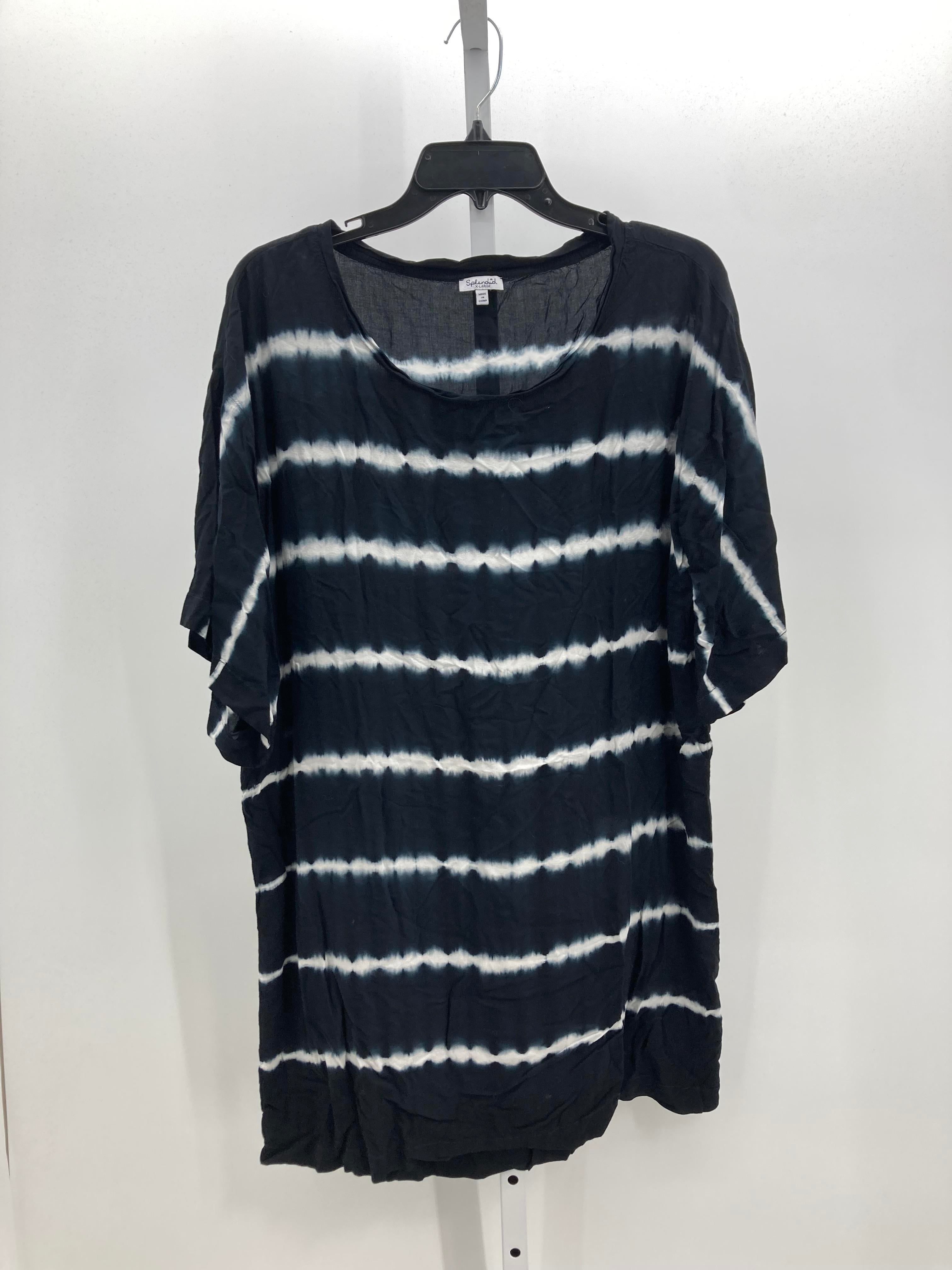 Splendid Size Extra Large Juniors Short Sleeve Dress