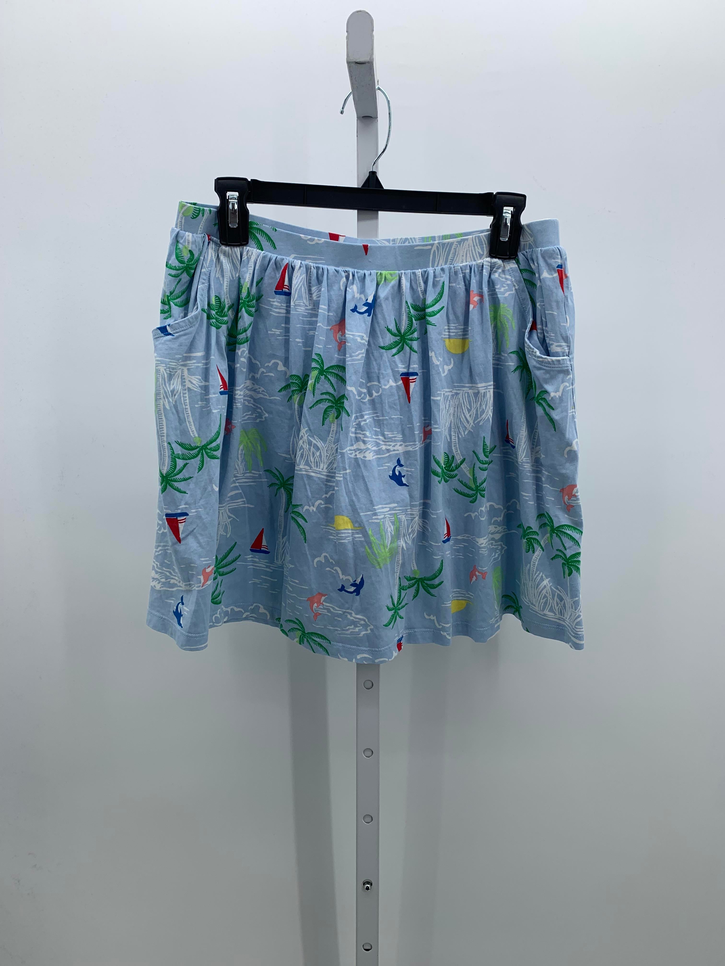 Lands End Size 16 Plus Girls Skort