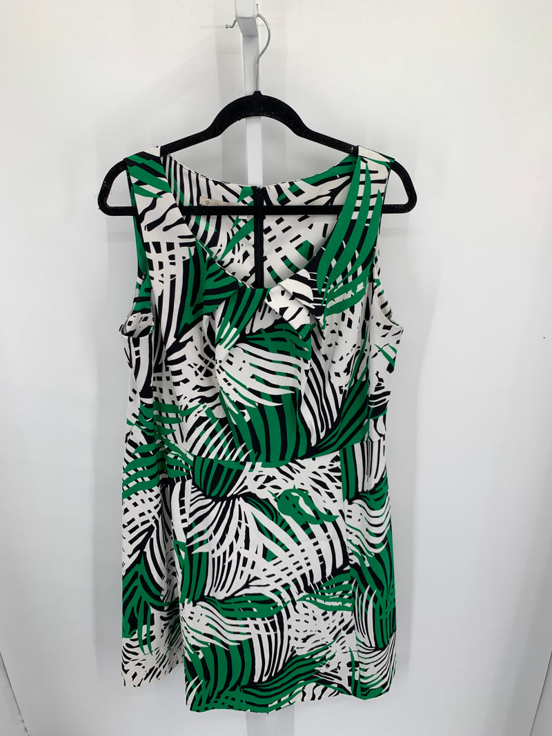 Dress Barn Size 18 W Womens Sleeveless Dress