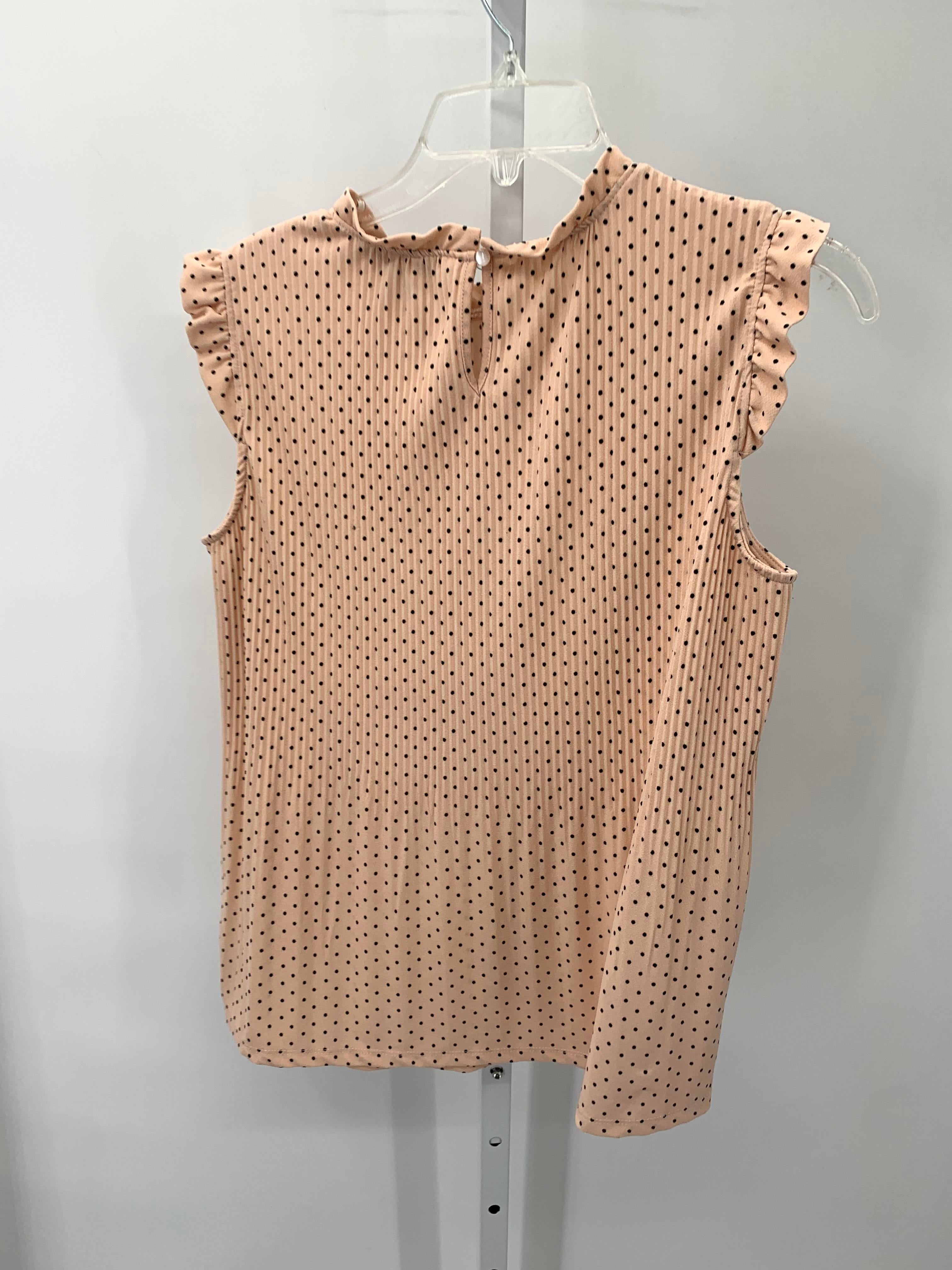 Adrianna Papell Size Small Misses Sleeveless Shirt