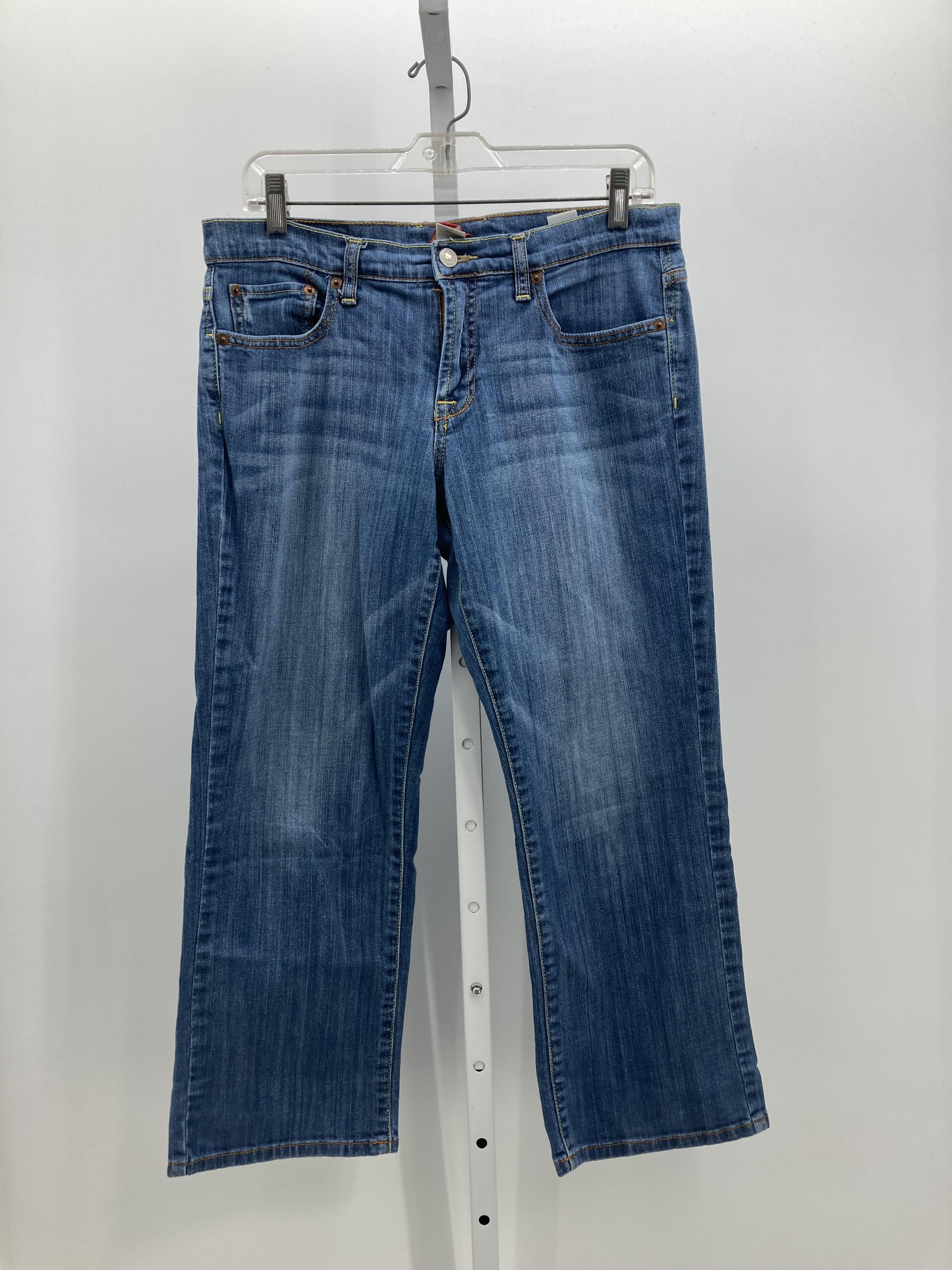 Lucky Brand Size 10 Misses Capri Pants