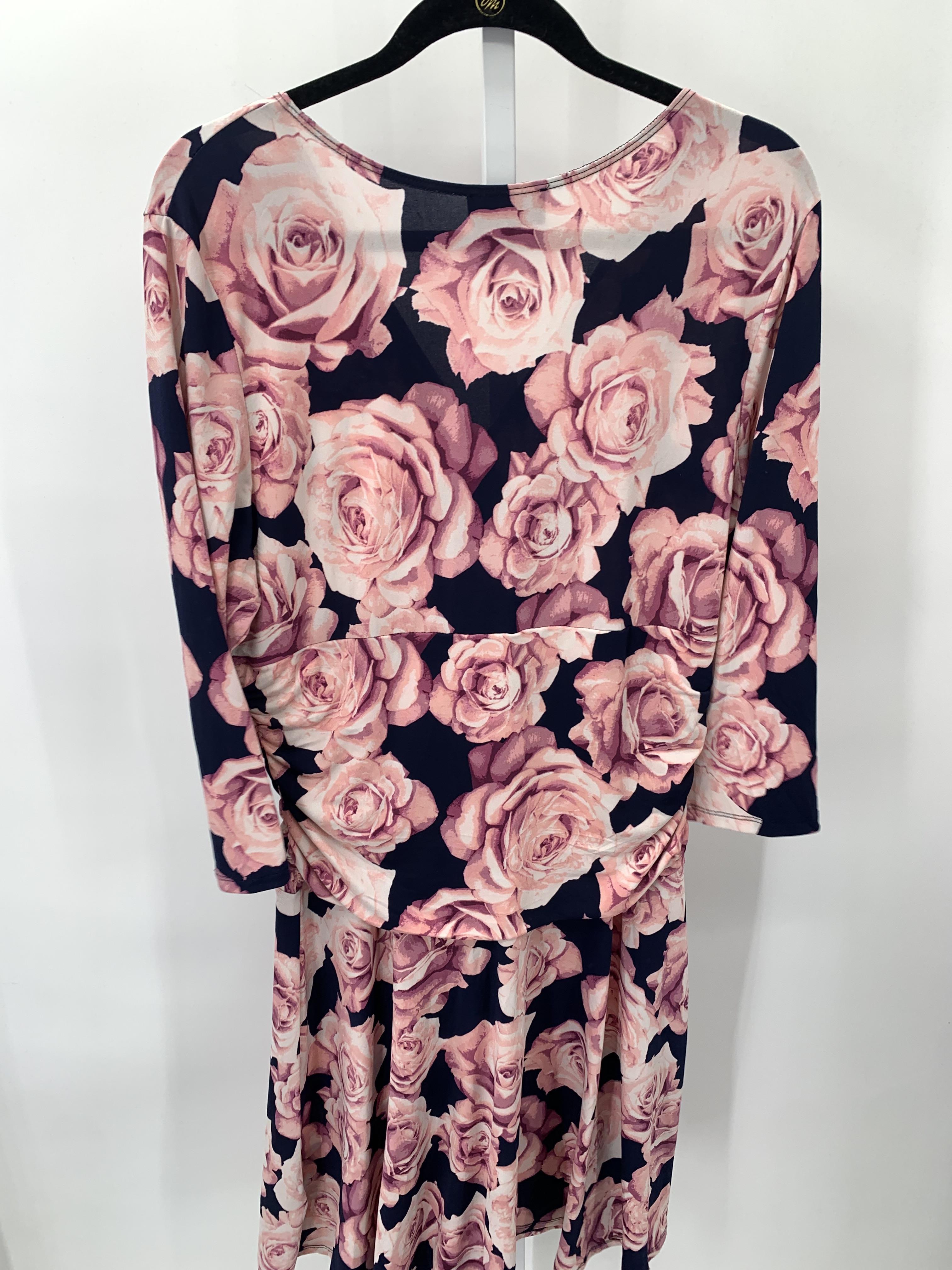 Size 16 Misses 3/4 Sleeve Dress