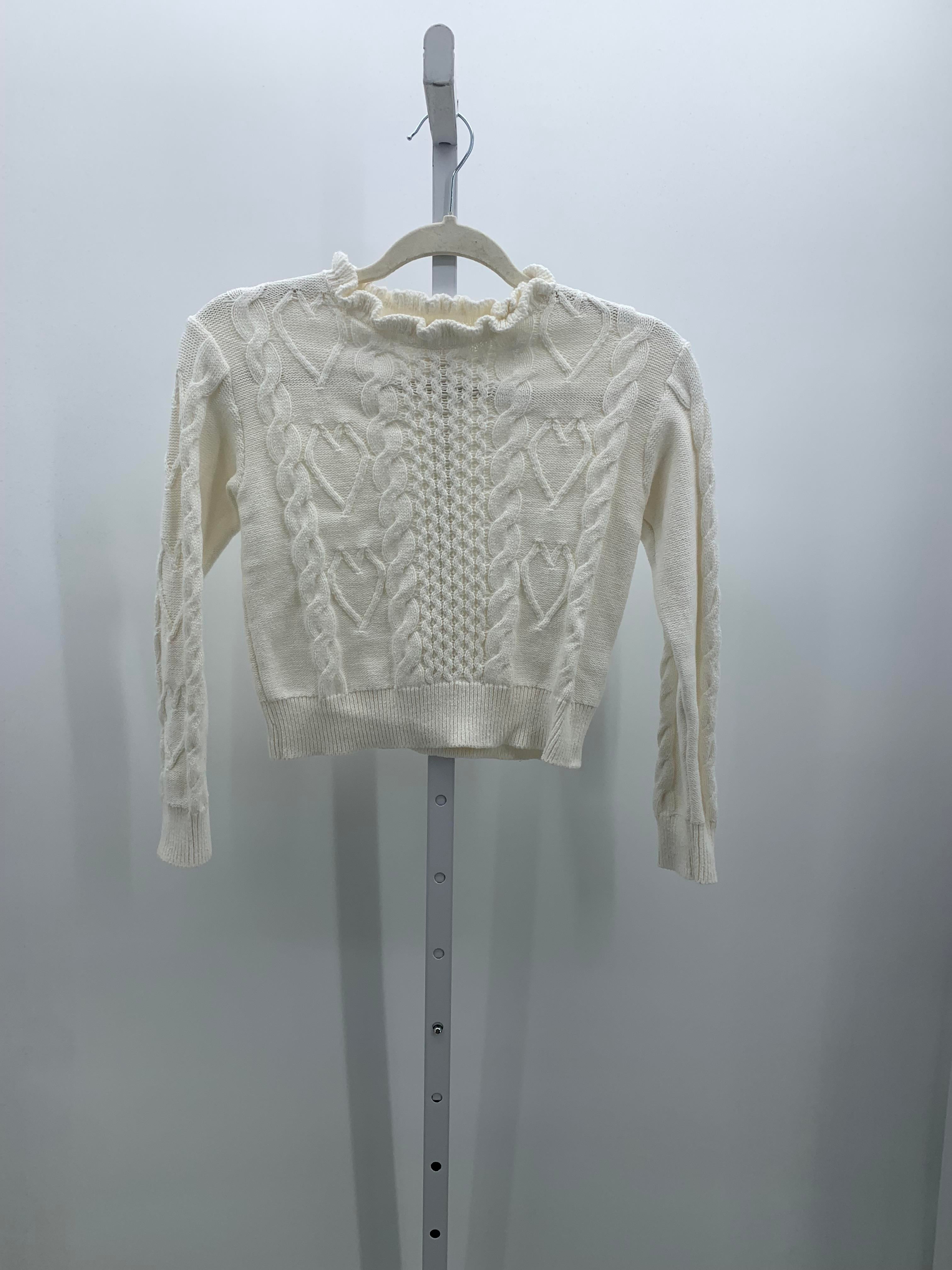 crewcuts Size 8-10 Girls Long Sleeve Sweater