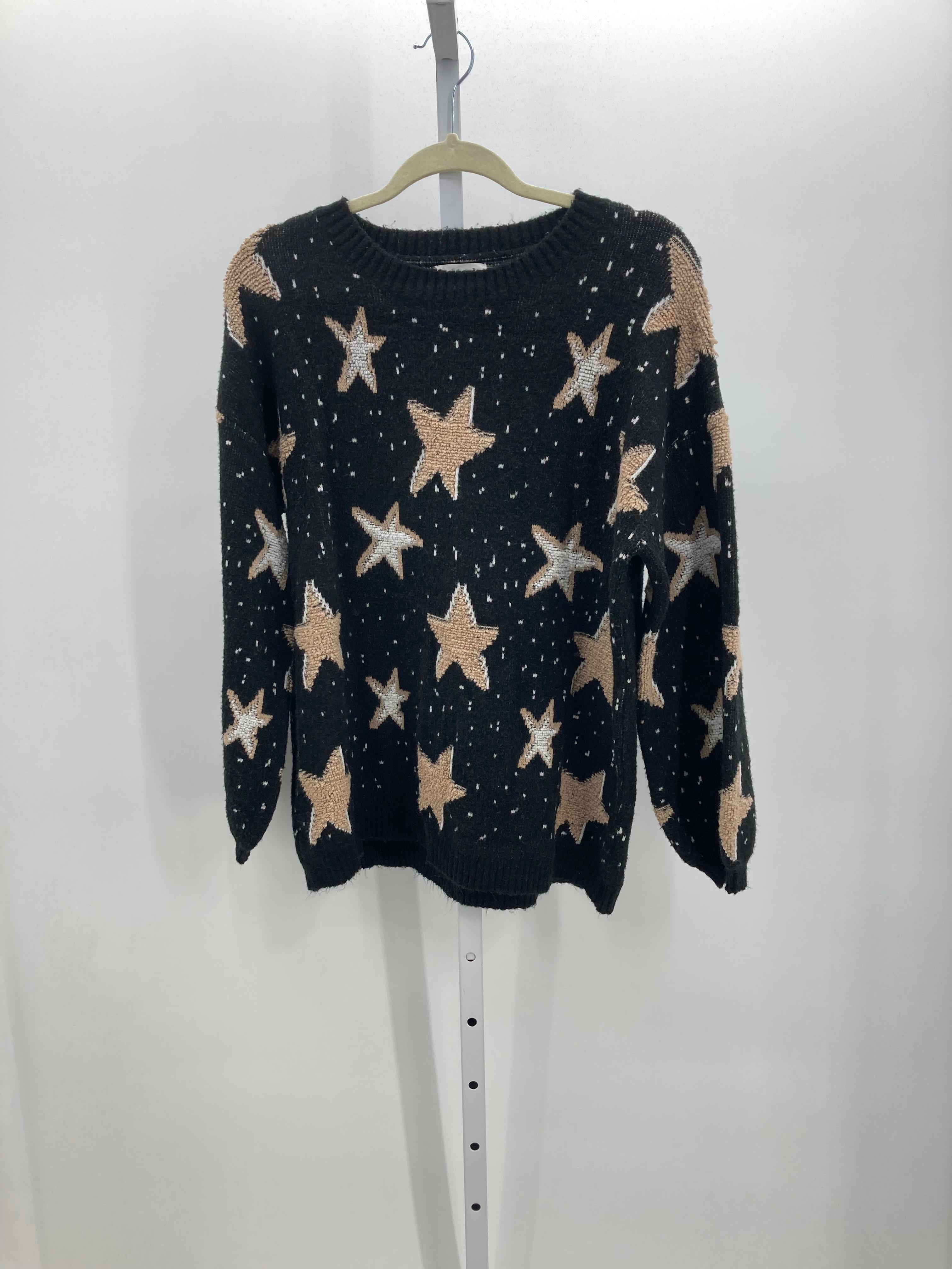 Size Medium Misses Long Slv Sweater