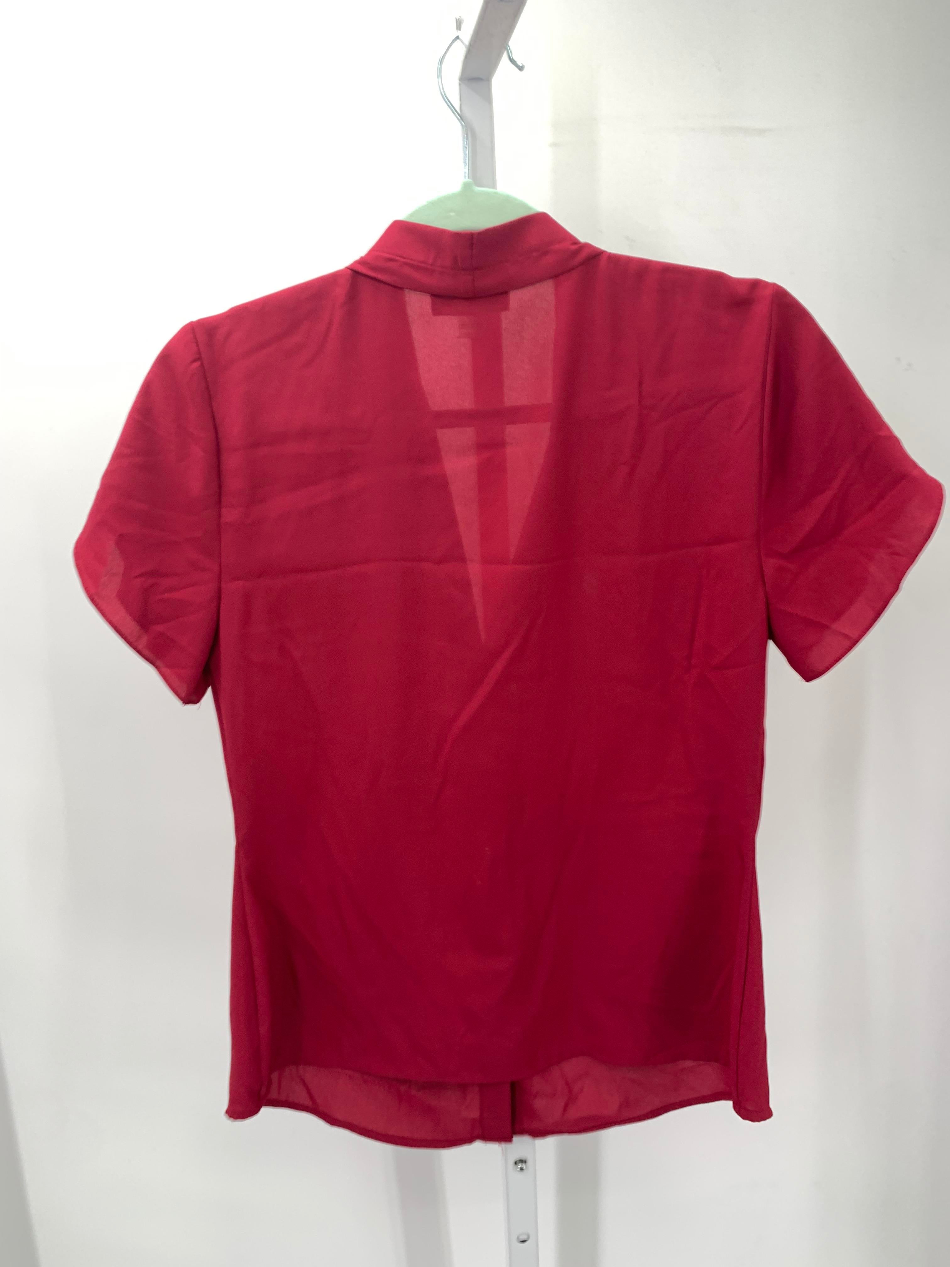 Calvin Klein Size Small Misses Short Sleeve Shirt