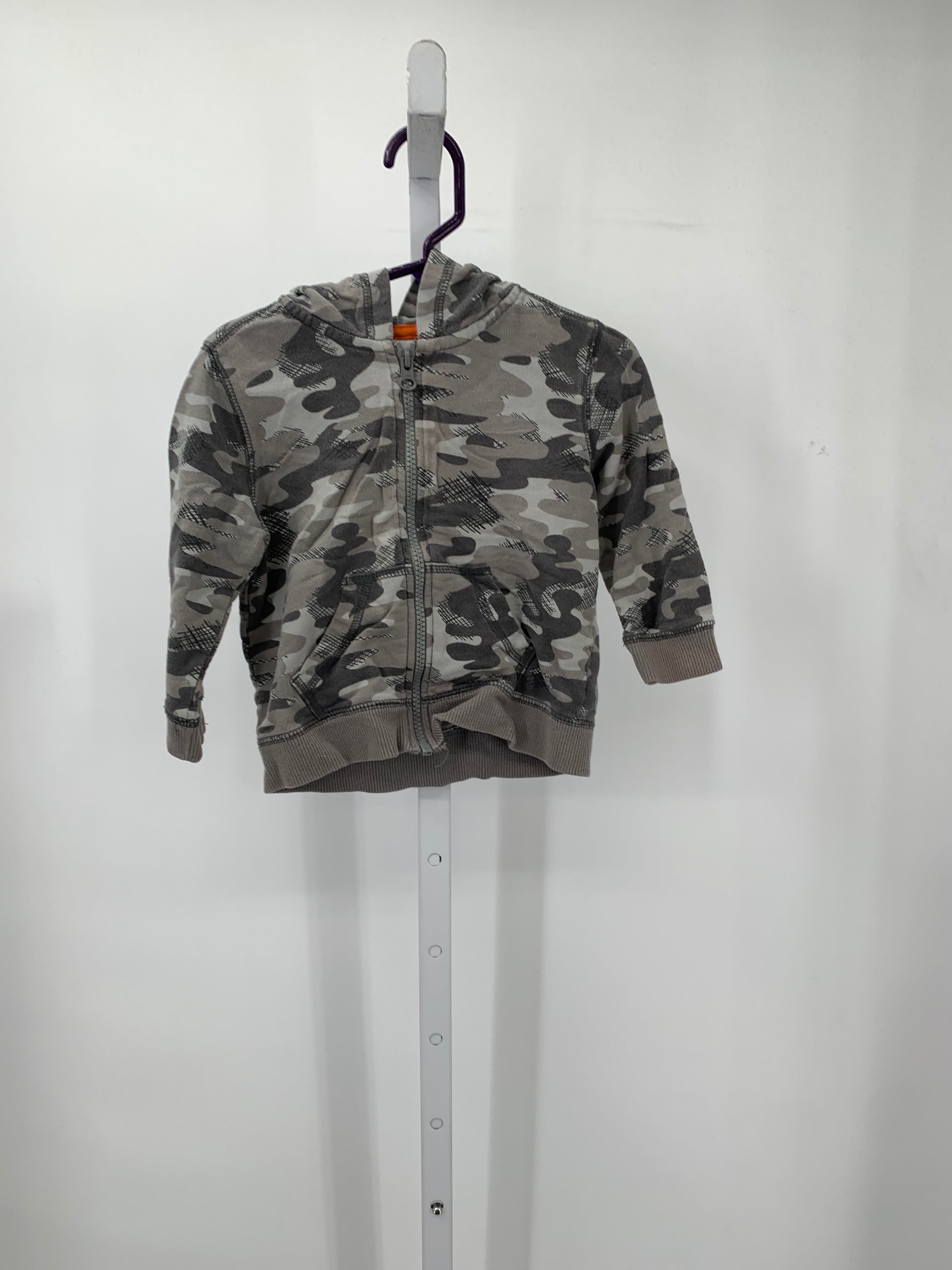 CAMO HOODED ZIP