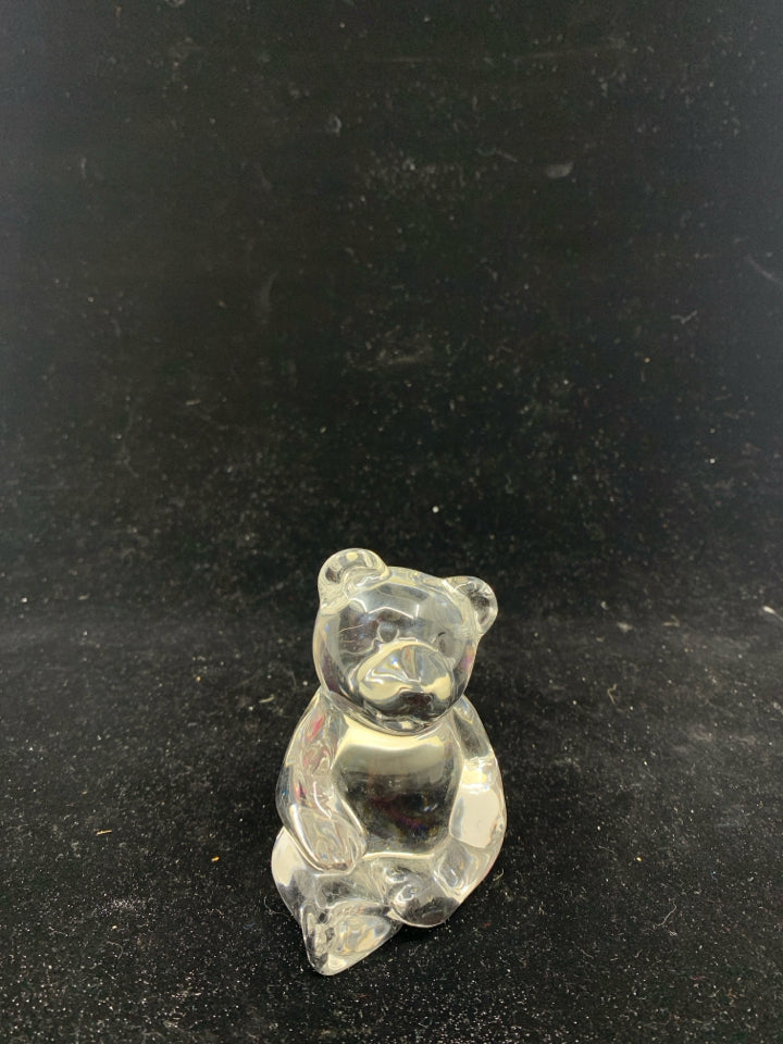 HEAVY PRINCESS HOUSE BEAR PAPERWEIGHT.