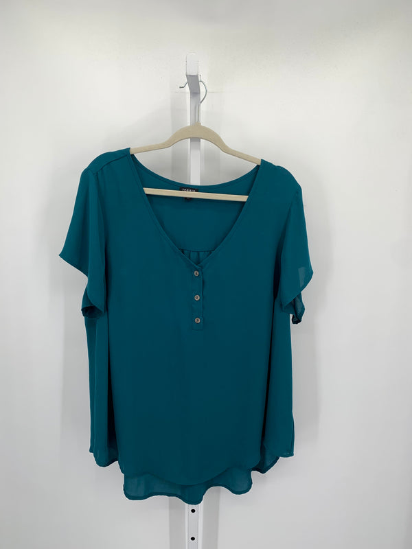 Torrid Size 2X Womens Short Sleeve Shirt