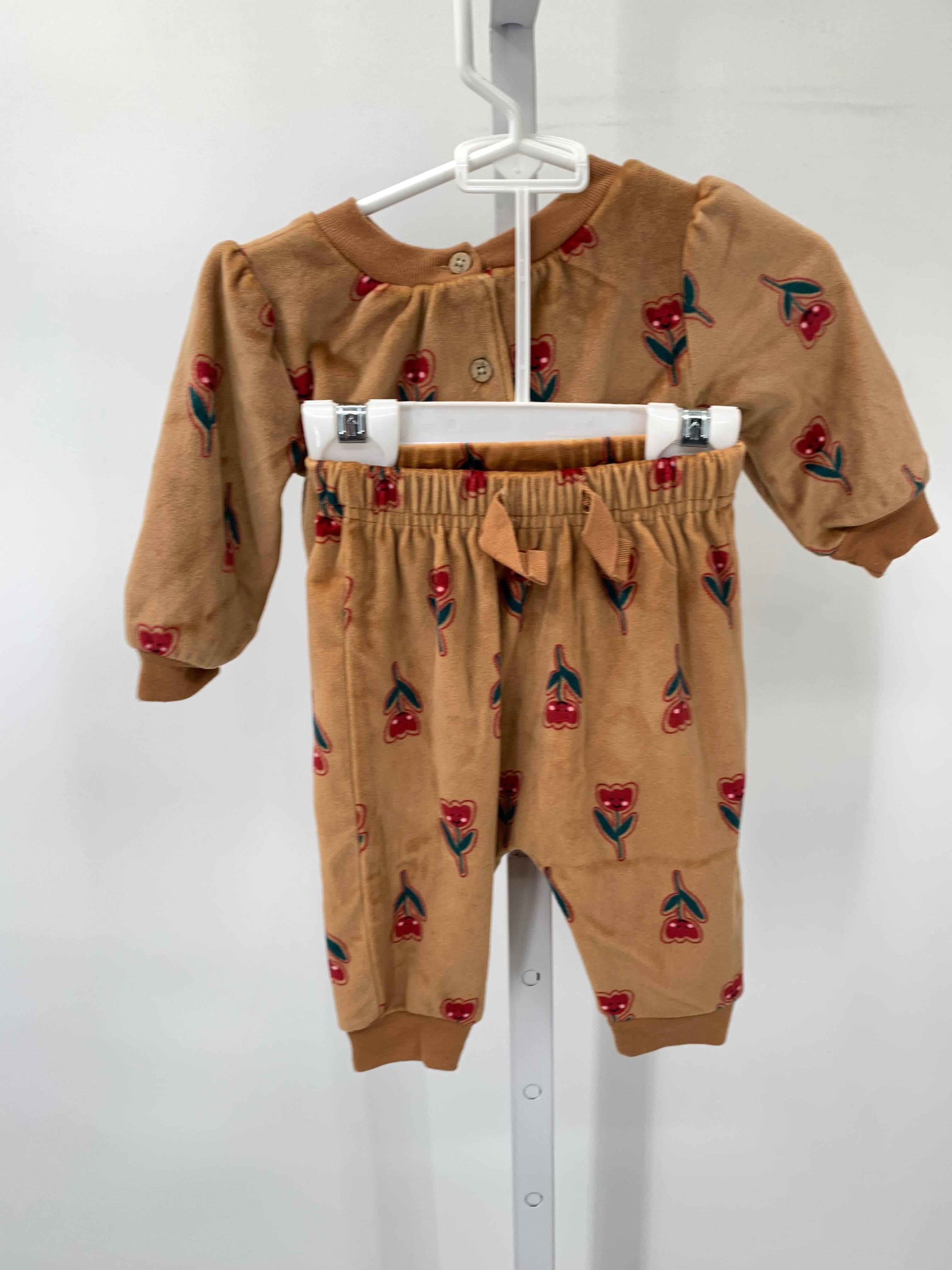 Size 0-3 months Girls 2 Pieces