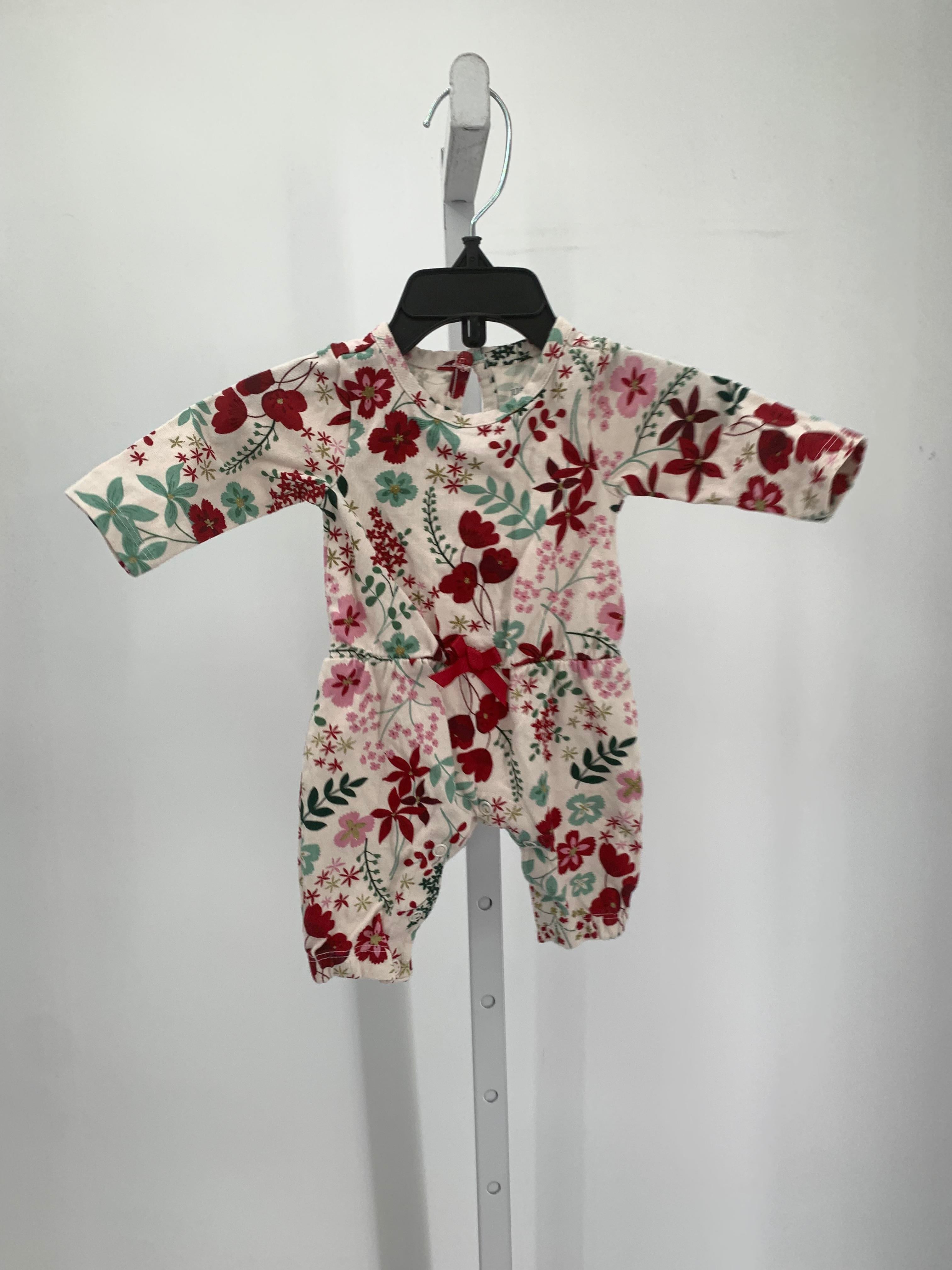 Just One You Size Newborn Girls Long Slv. Romper