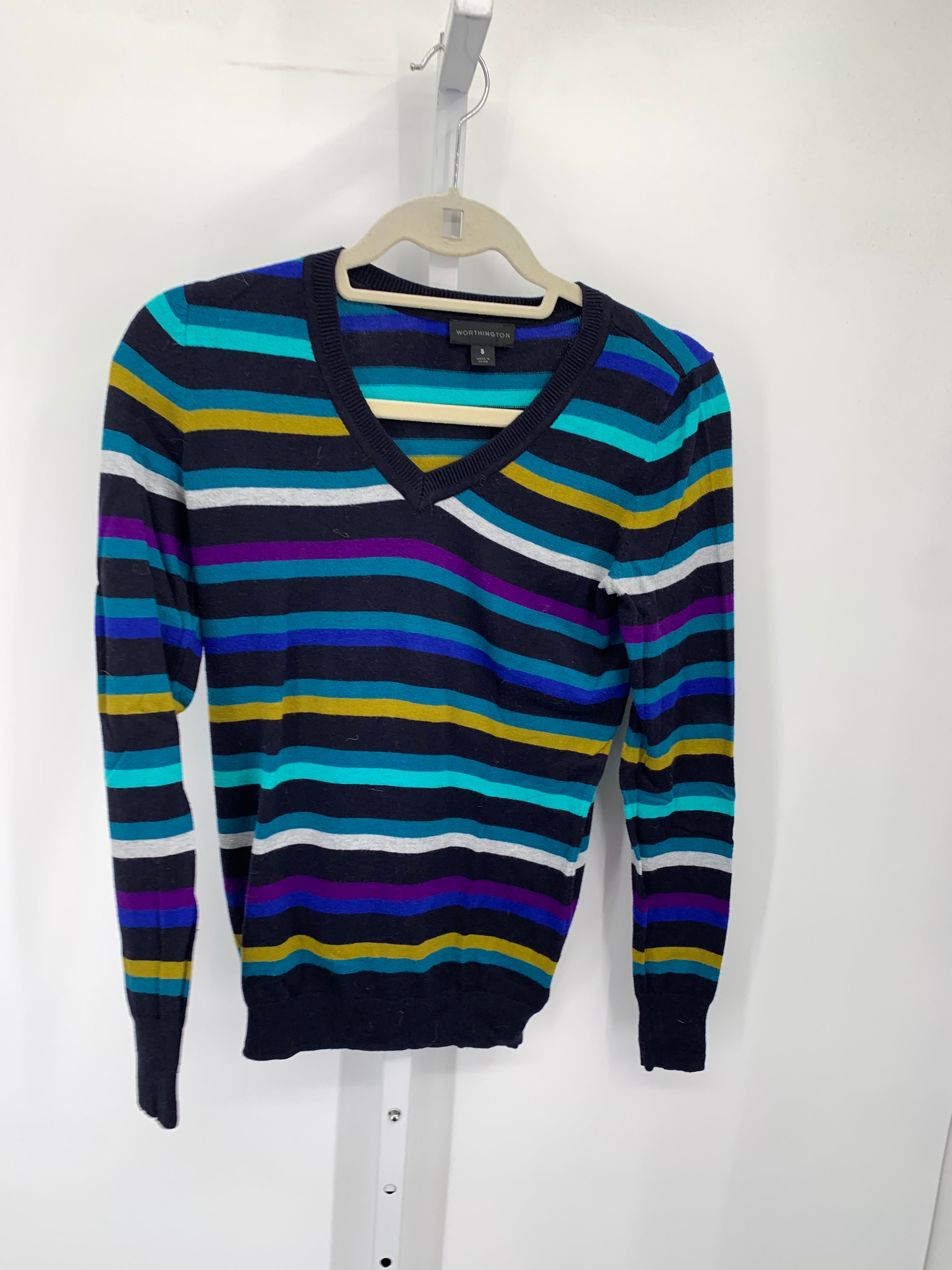 Worthington Size Small Misses Long Slv Sweater