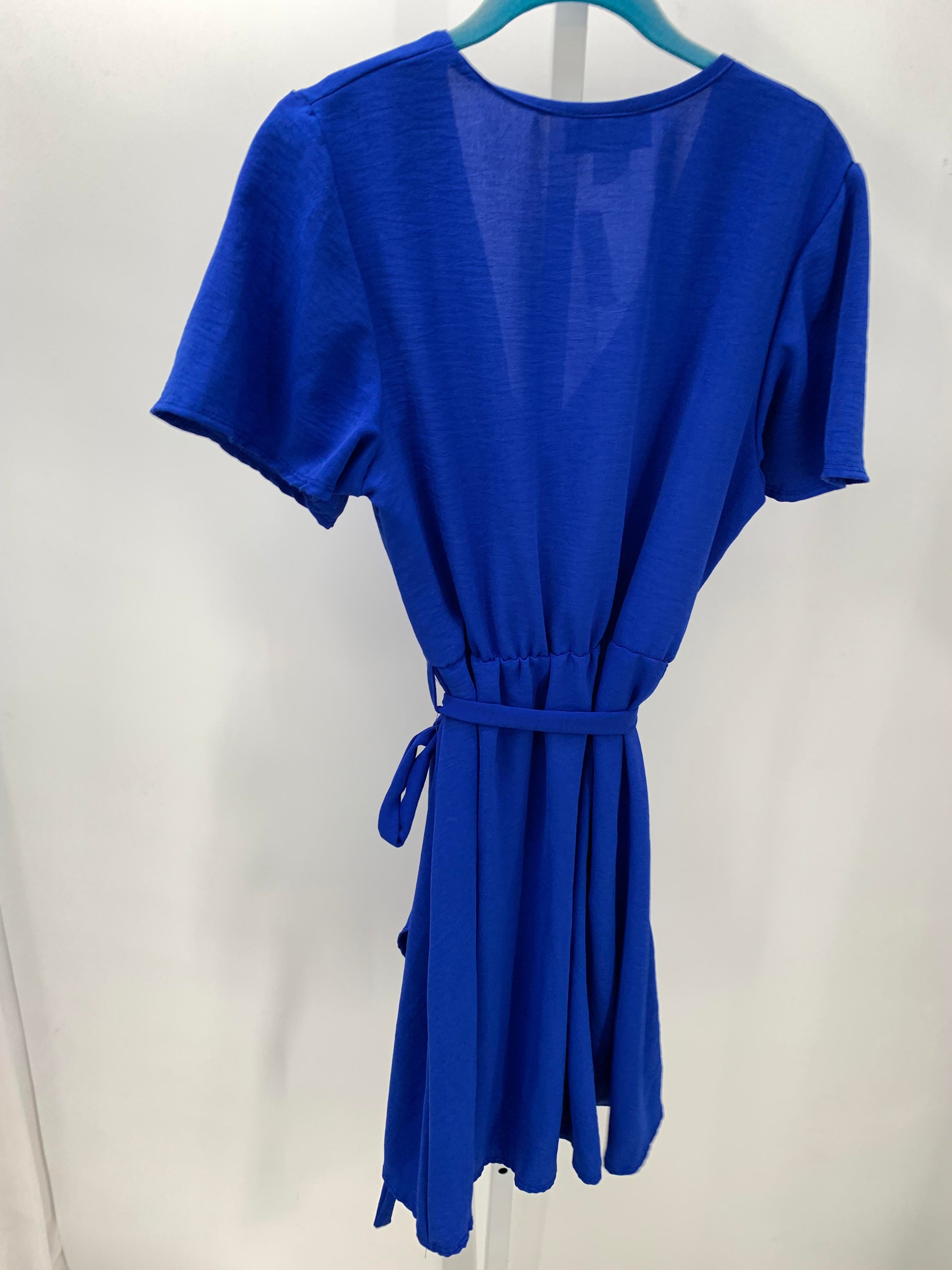 Marianne Size Large Juniors Short Sleeve Dress