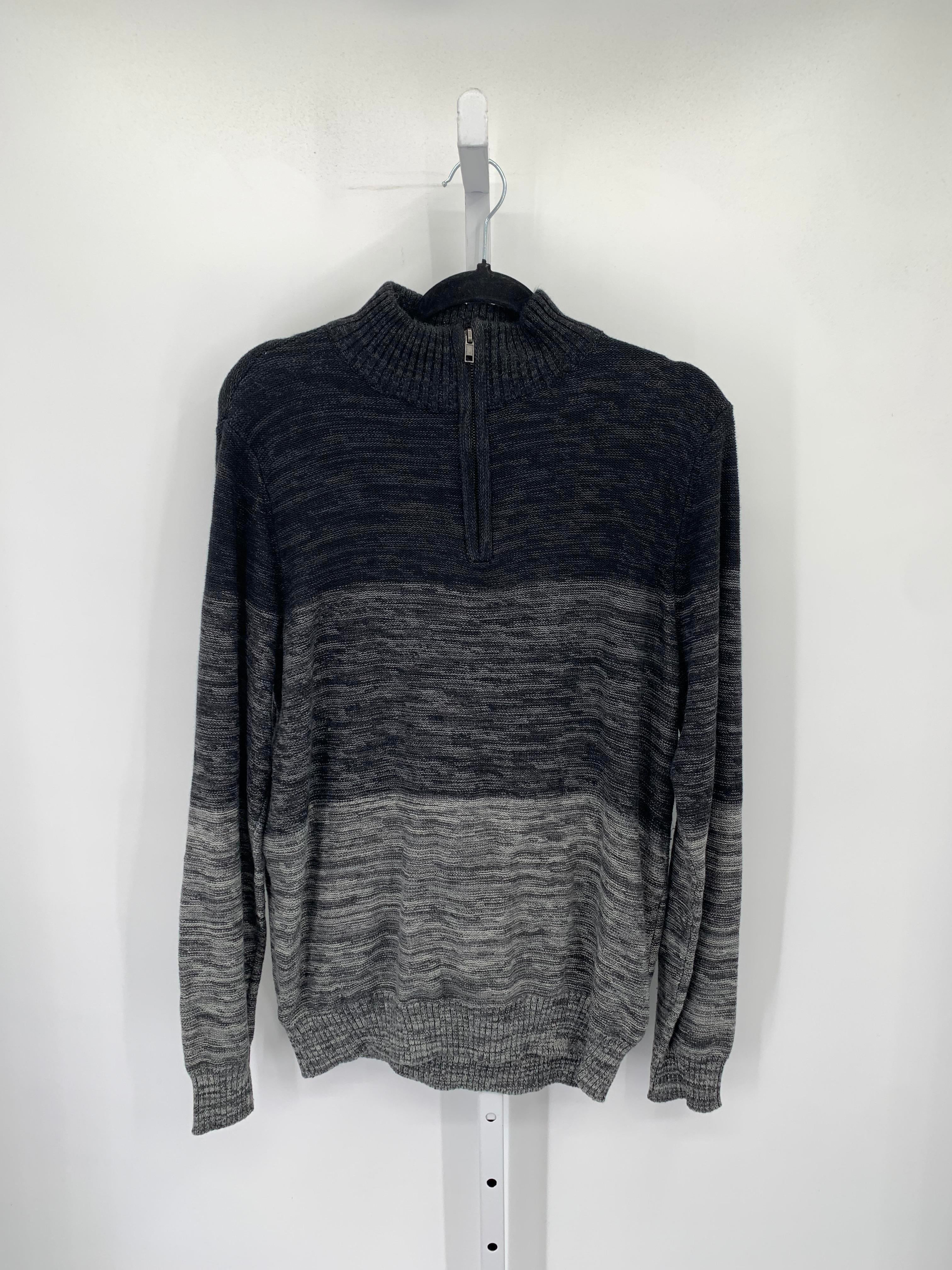 PARTIAL ZIP KNIT