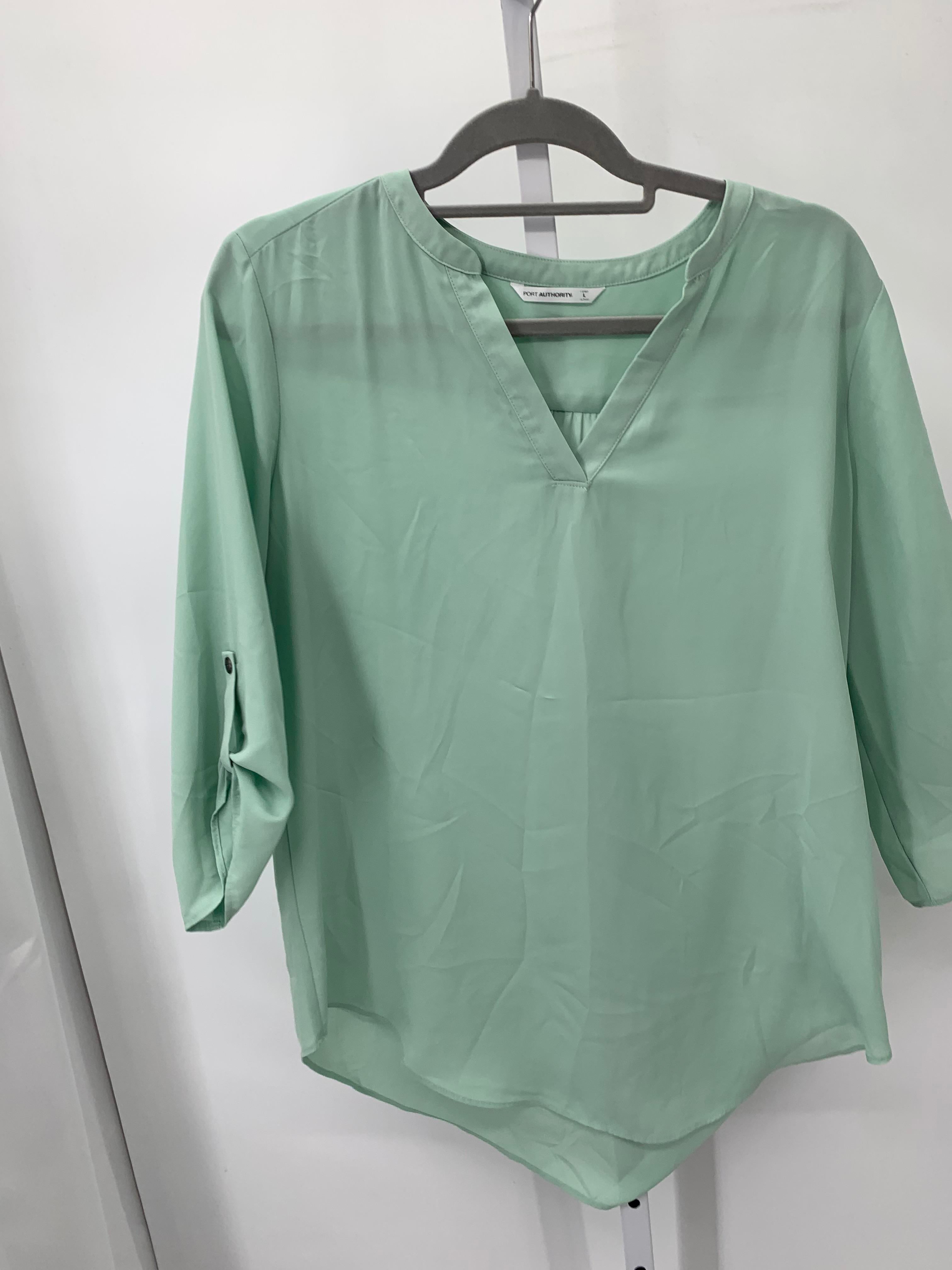 Port Authority Size Large Misses 3/4 Sleeve Shirt
