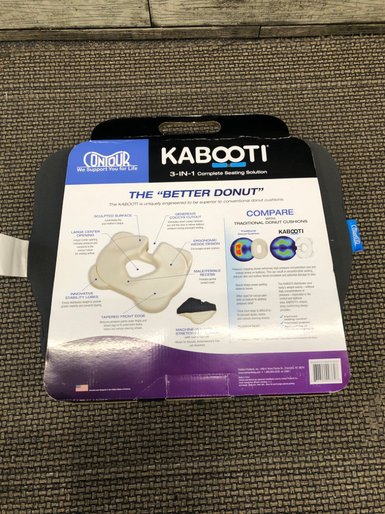 NIB 3 IN 1 KABOOTI SEAT CUSHION.